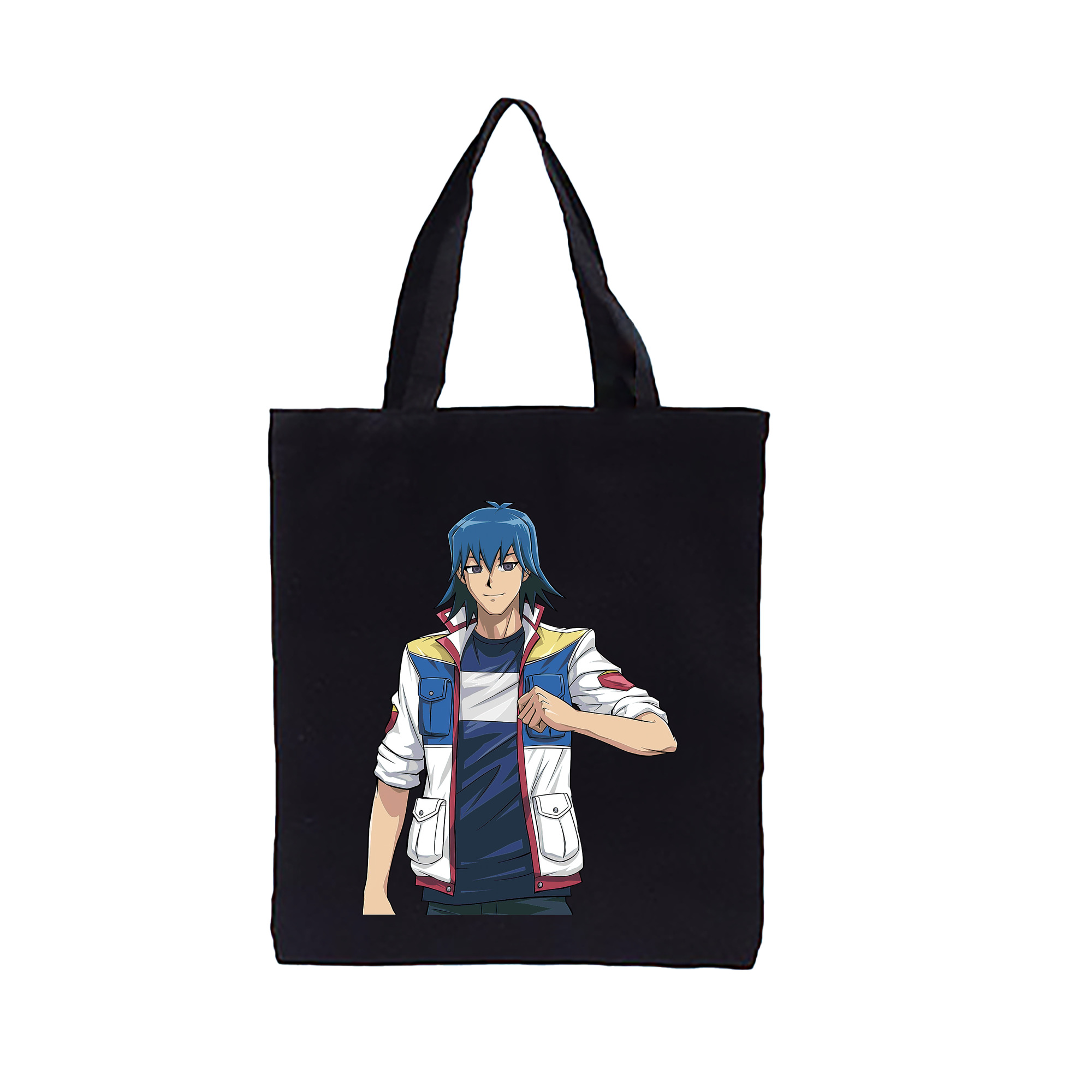 （画像用） 遊☆戯☆王 Yu-Gi-Oh! 縦型キャンバス生地手提げバッグ　トートバッグ