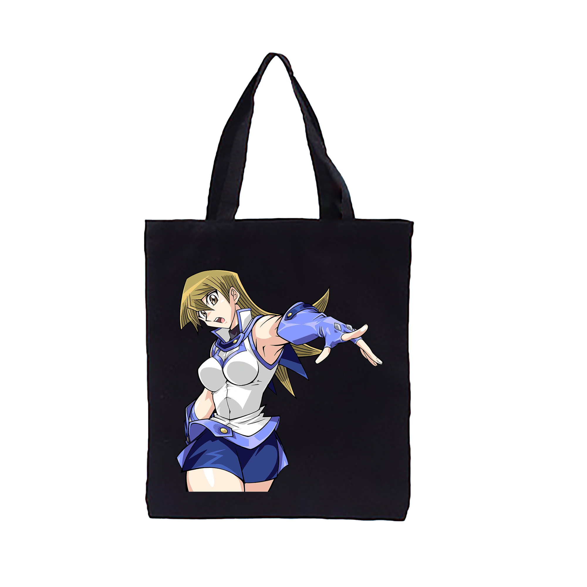 （画像用） 遊☆戯☆王 Yu-Gi-Oh! 縦型キャンバス生地手提げバッグ　トートバッグ