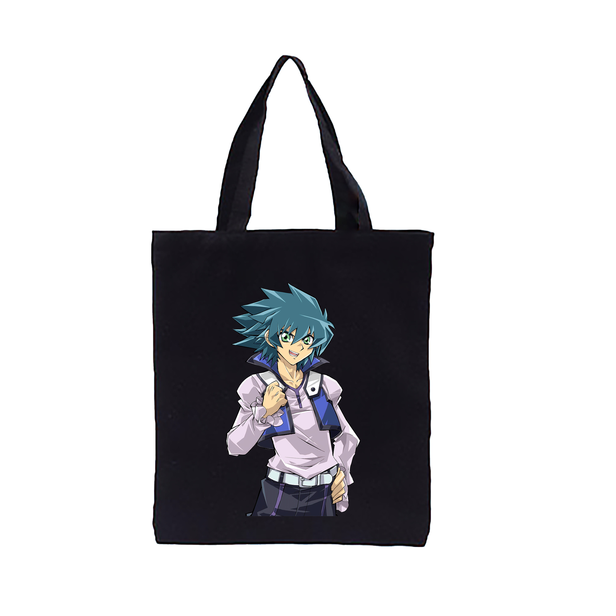 （画像用） 遊☆戯☆王 Yu-Gi-Oh! 縦型キャンバス生地手提げバッグ　トートバッグ