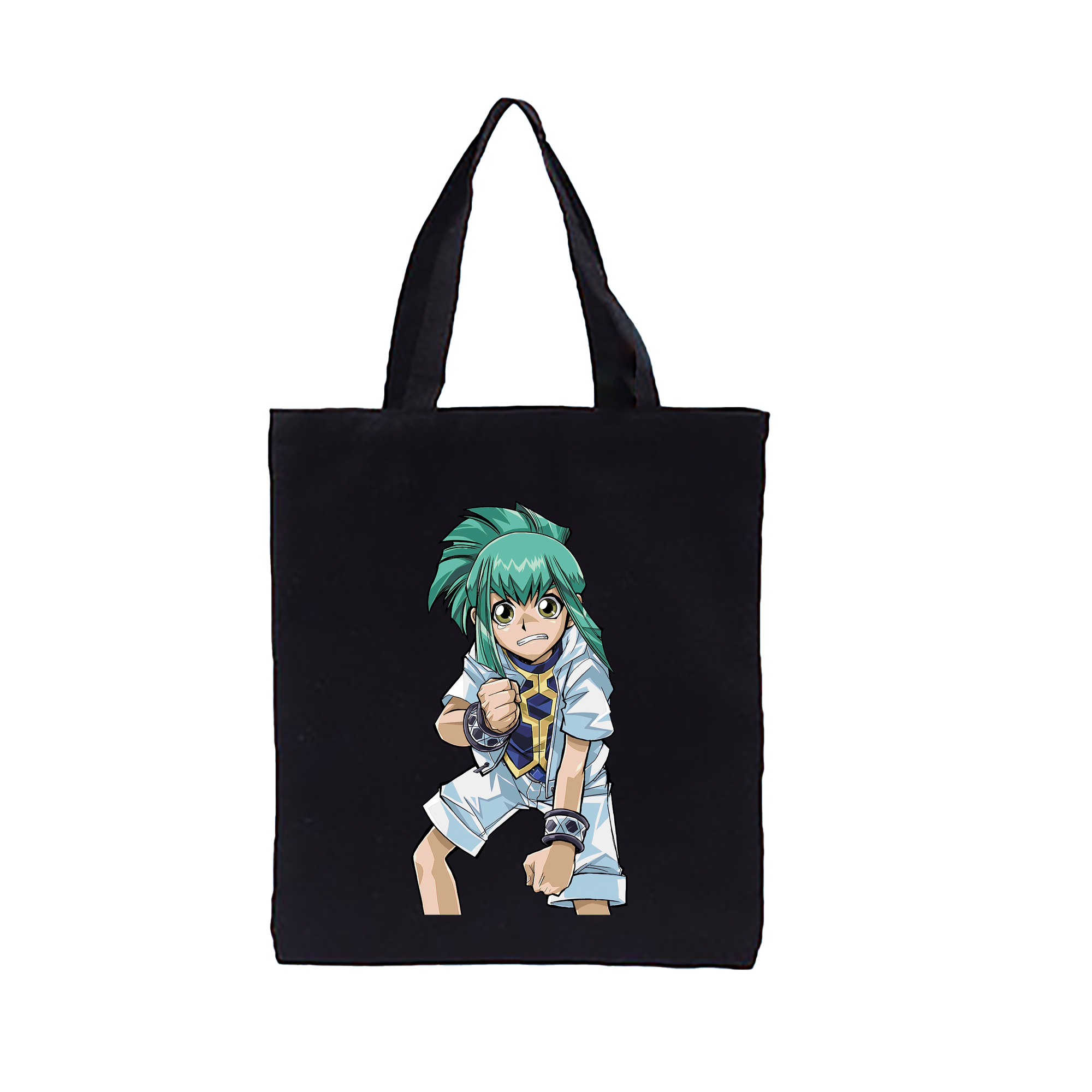 （画像用） 遊☆戯☆王 Yu-Gi-Oh! 縦型キャンバス生地手提げバッグ　トートバッグ