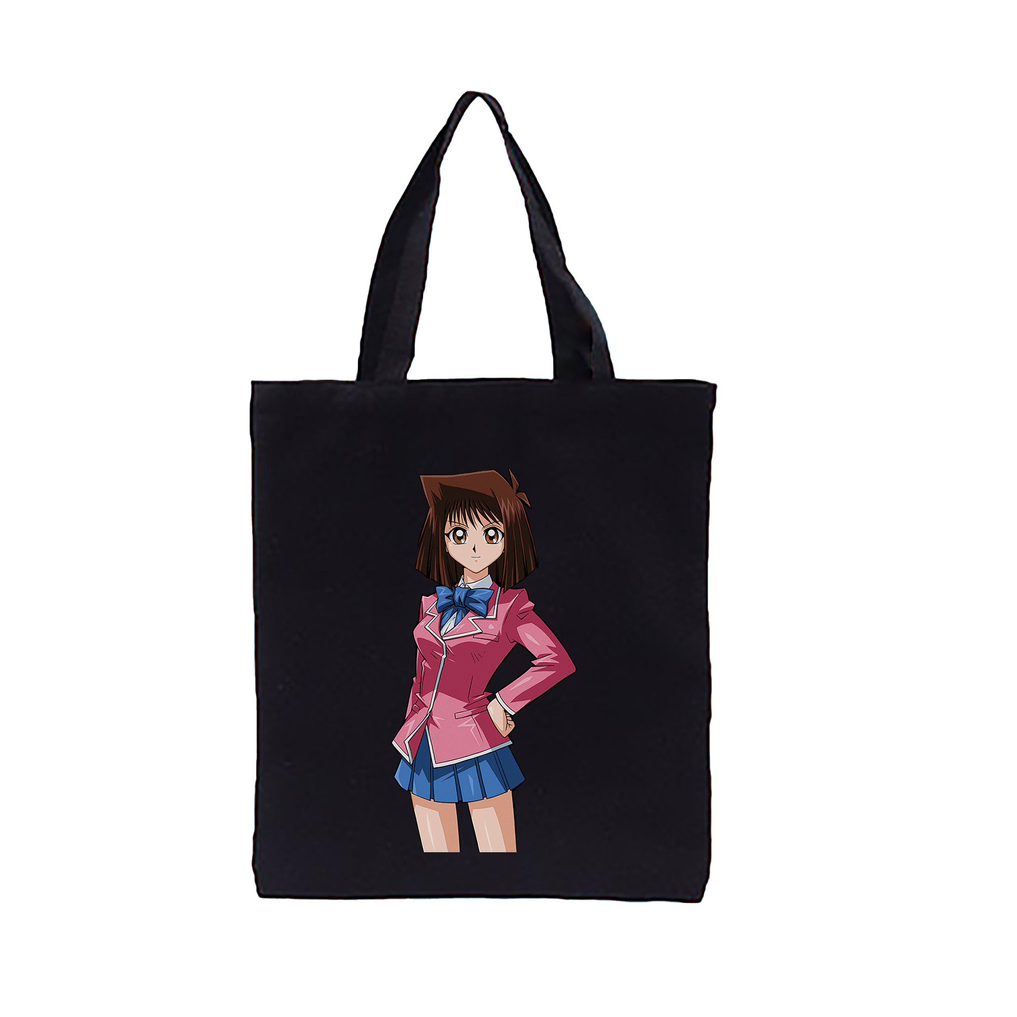 （画像用） 遊☆戯☆王 Yu-Gi-Oh! 縦型キャンバス生地手提げバッグ　トートバッグ