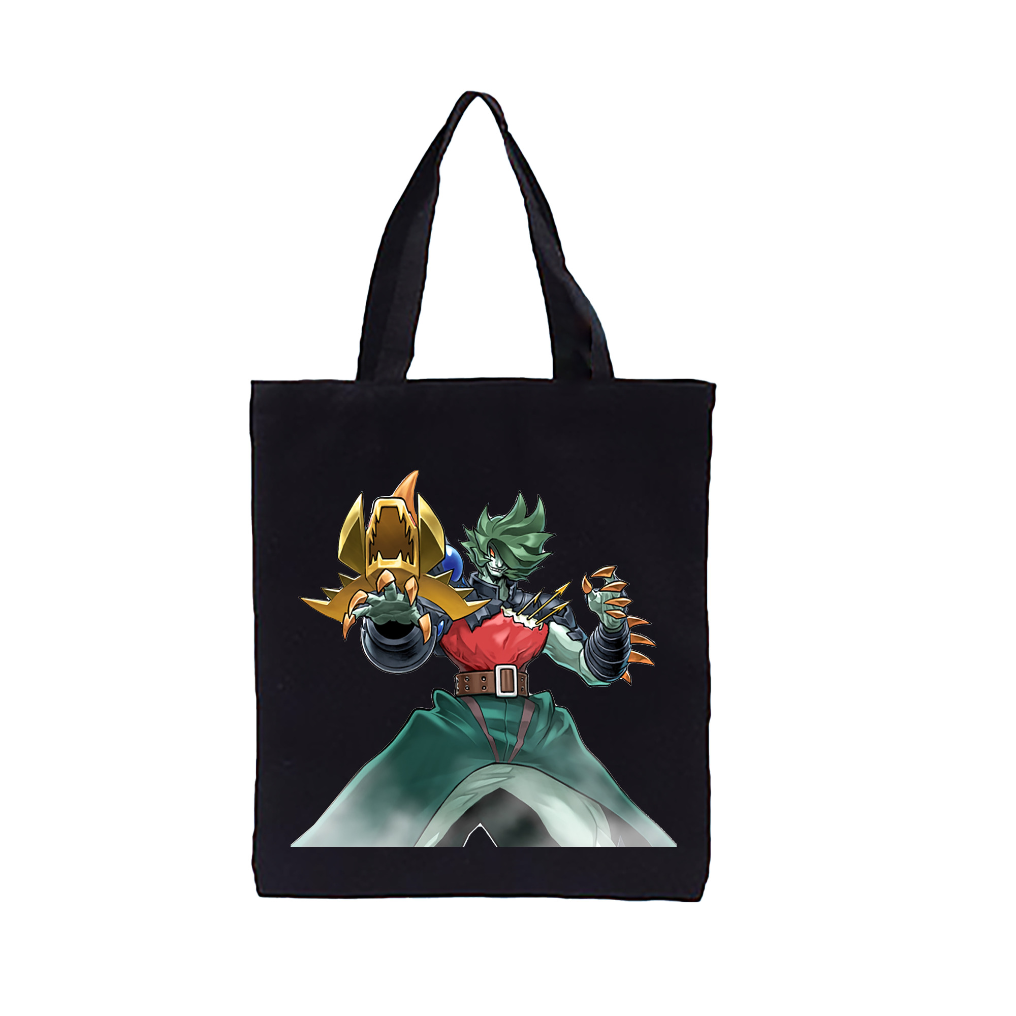 （画像用） 遊☆戯☆王 Yu-Gi-Oh! 縦型キャンバス生地手提げバッグ　トートバッグ