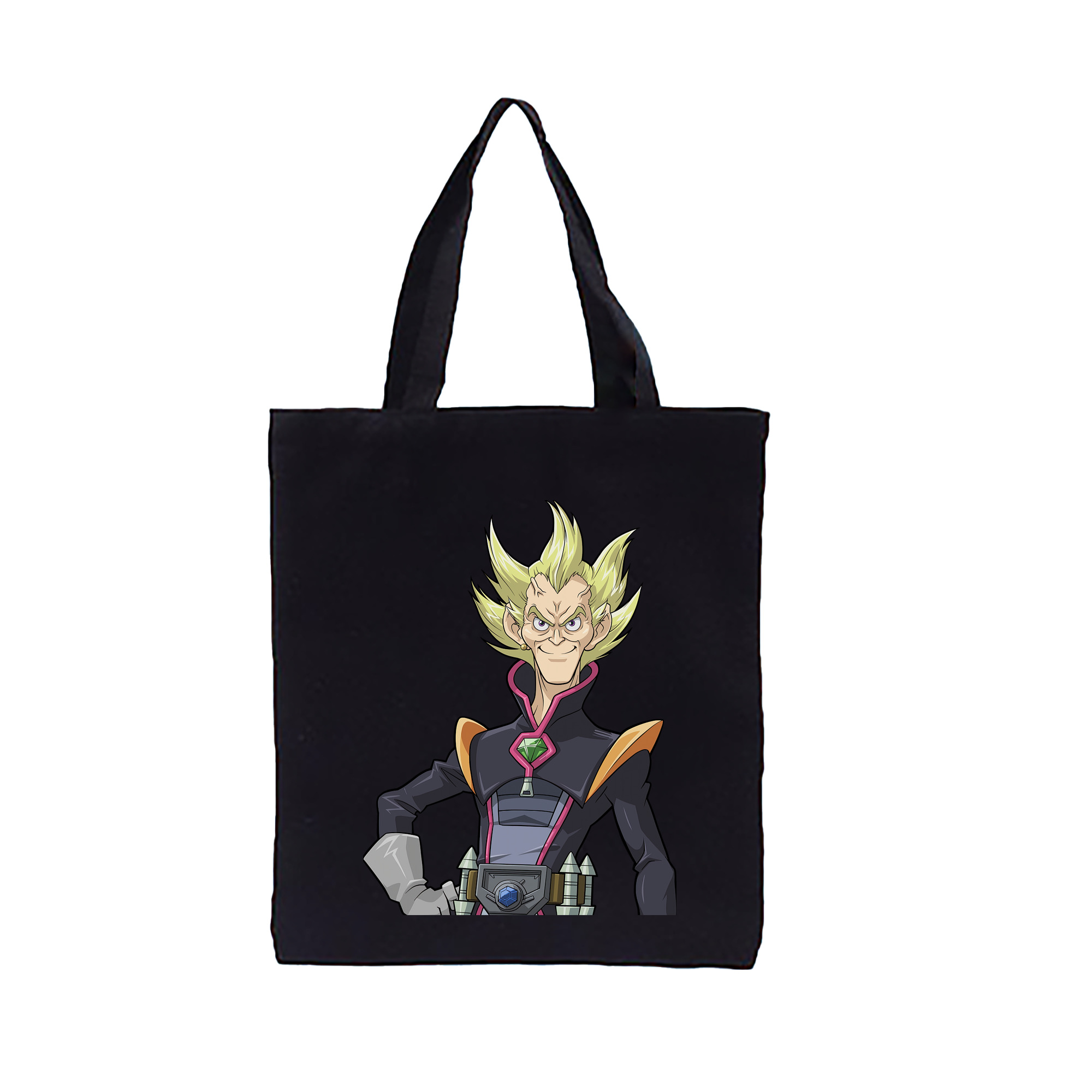 （画像用） 遊☆戯☆王 Yu-Gi-Oh! 縦型キャンバス生地手提げバッグ　トートバッグ