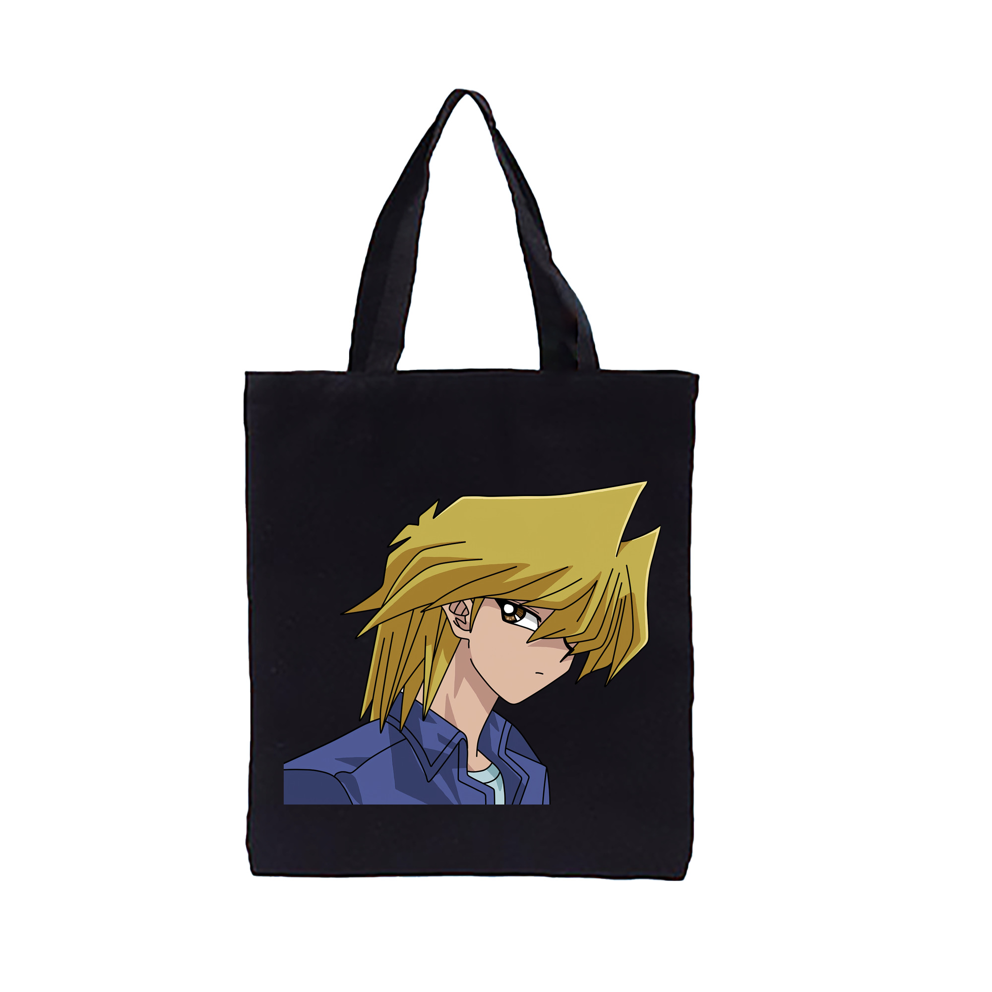 （画像用） 遊☆戯☆王 Yu-Gi-Oh! 縦型キャンバス生地手提げバッグ　トートバッグ
