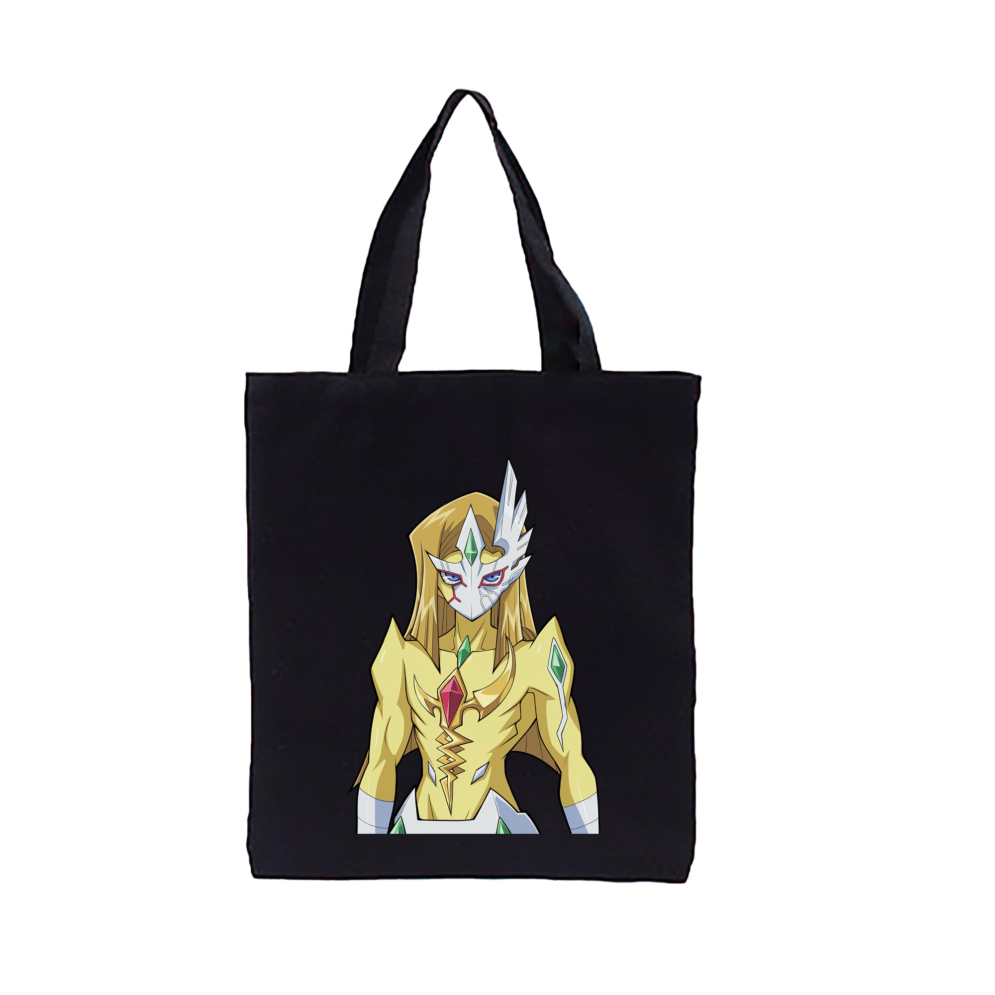 （画像用） 遊☆戯☆王 Yu-Gi-Oh! 縦型キャンバス生地手提げバッグ　トートバッグ