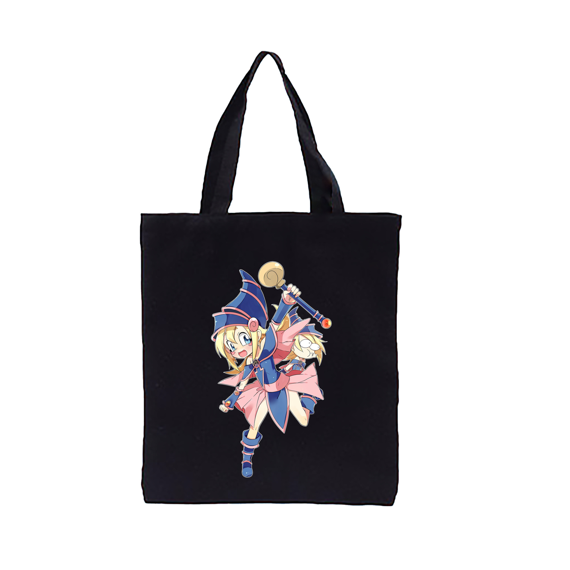 （画像用） 遊☆戯☆王 Yu-Gi-Oh! 縦型キャンバス生地手提げバッグ　トートバッグ