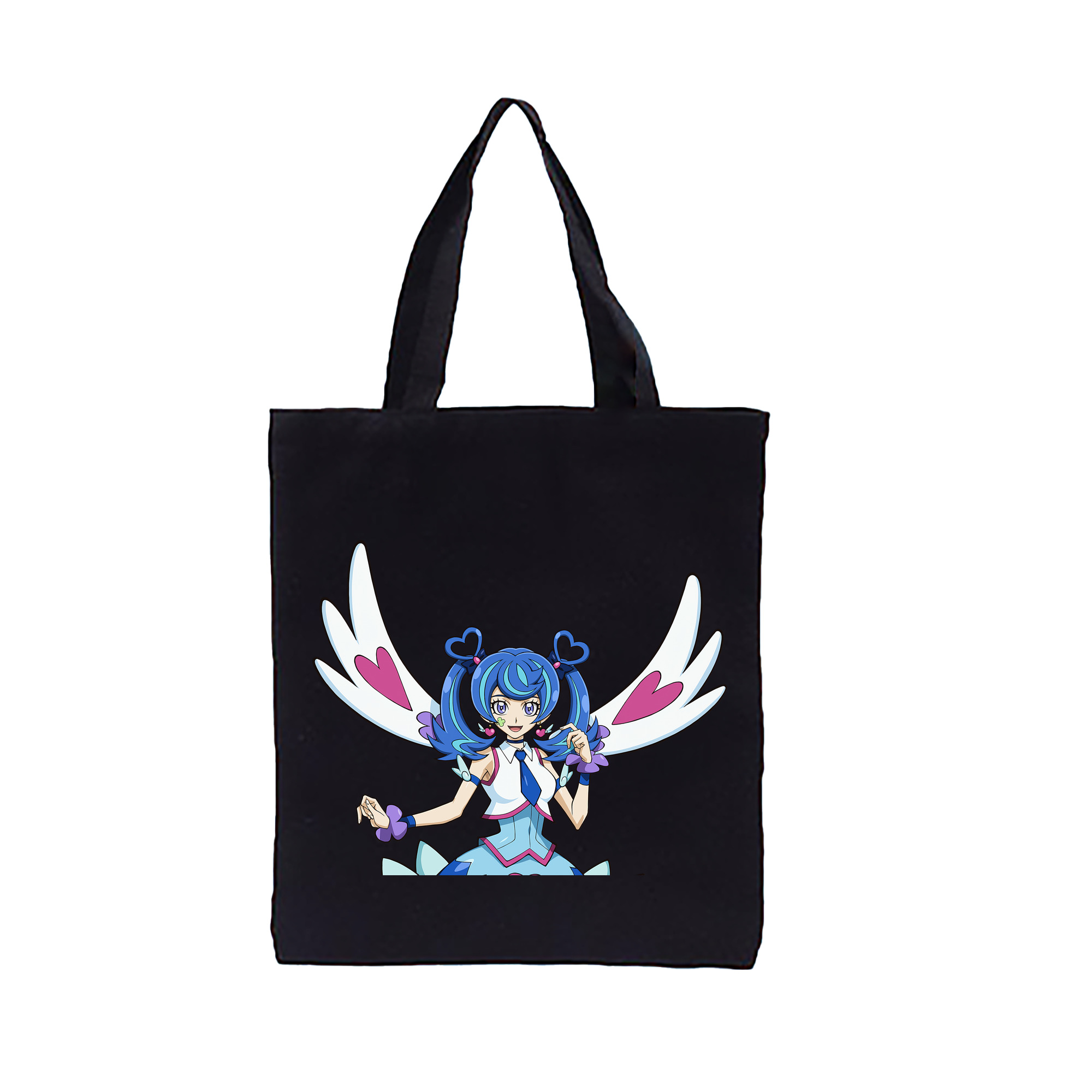 （画像用） 遊☆戯☆王 Yu-Gi-Oh! 縦型キャンバス生地手提げバッグ　トートバッグ