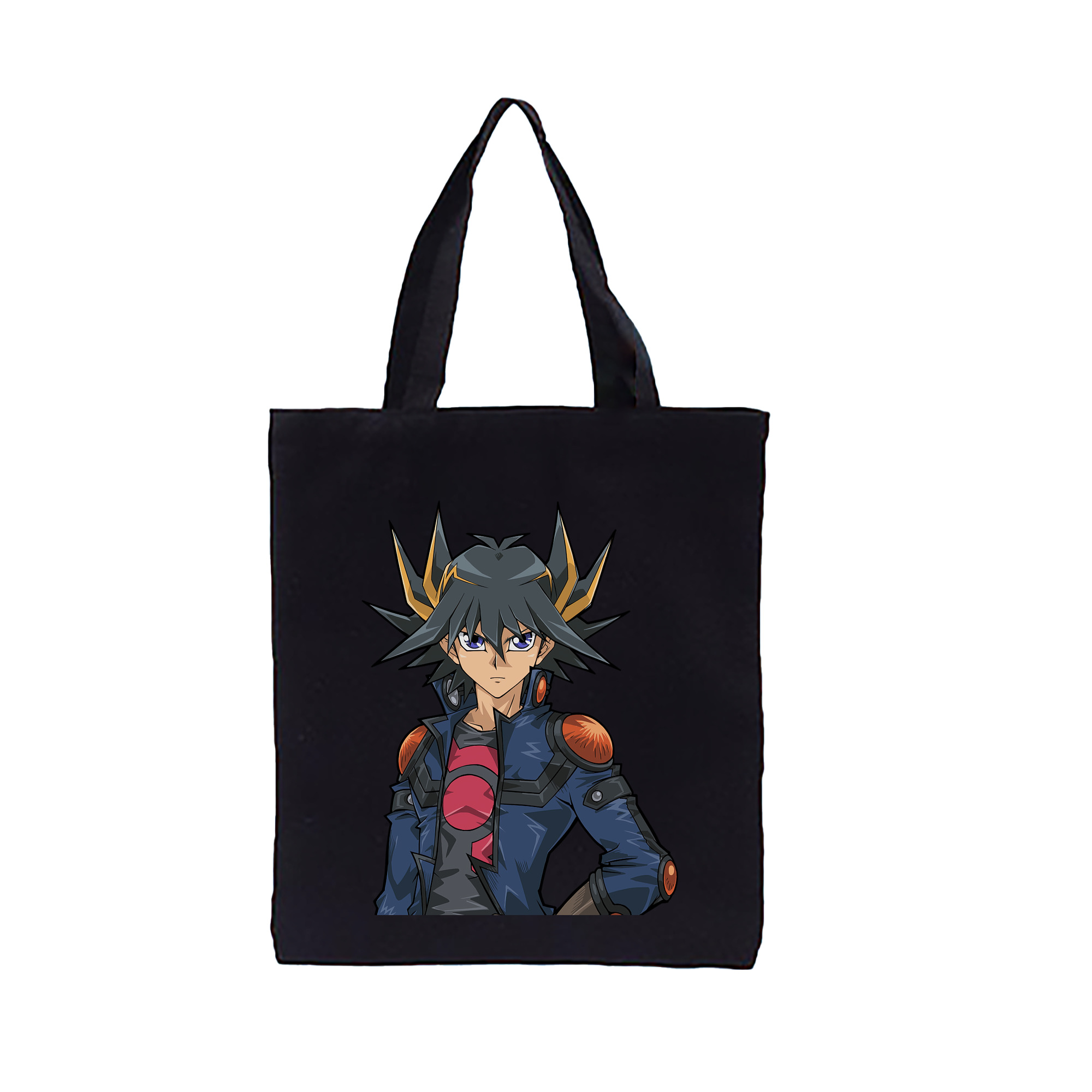 （画像用） 遊☆戯☆王 Yu-Gi-Oh! 縦型キャンバス生地手提げバッグ　トートバッグ