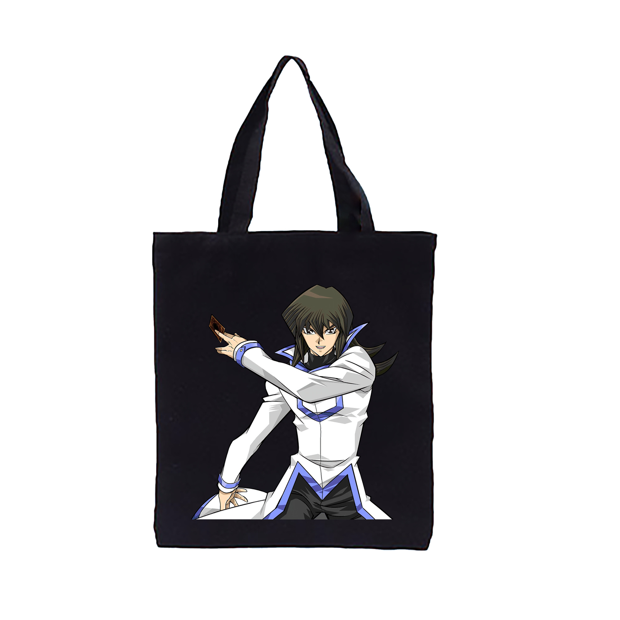 （画像用） 遊☆戯☆王 Yu-Gi-Oh! 縦型キャンバス生地手提げバッグ　トートバッグ