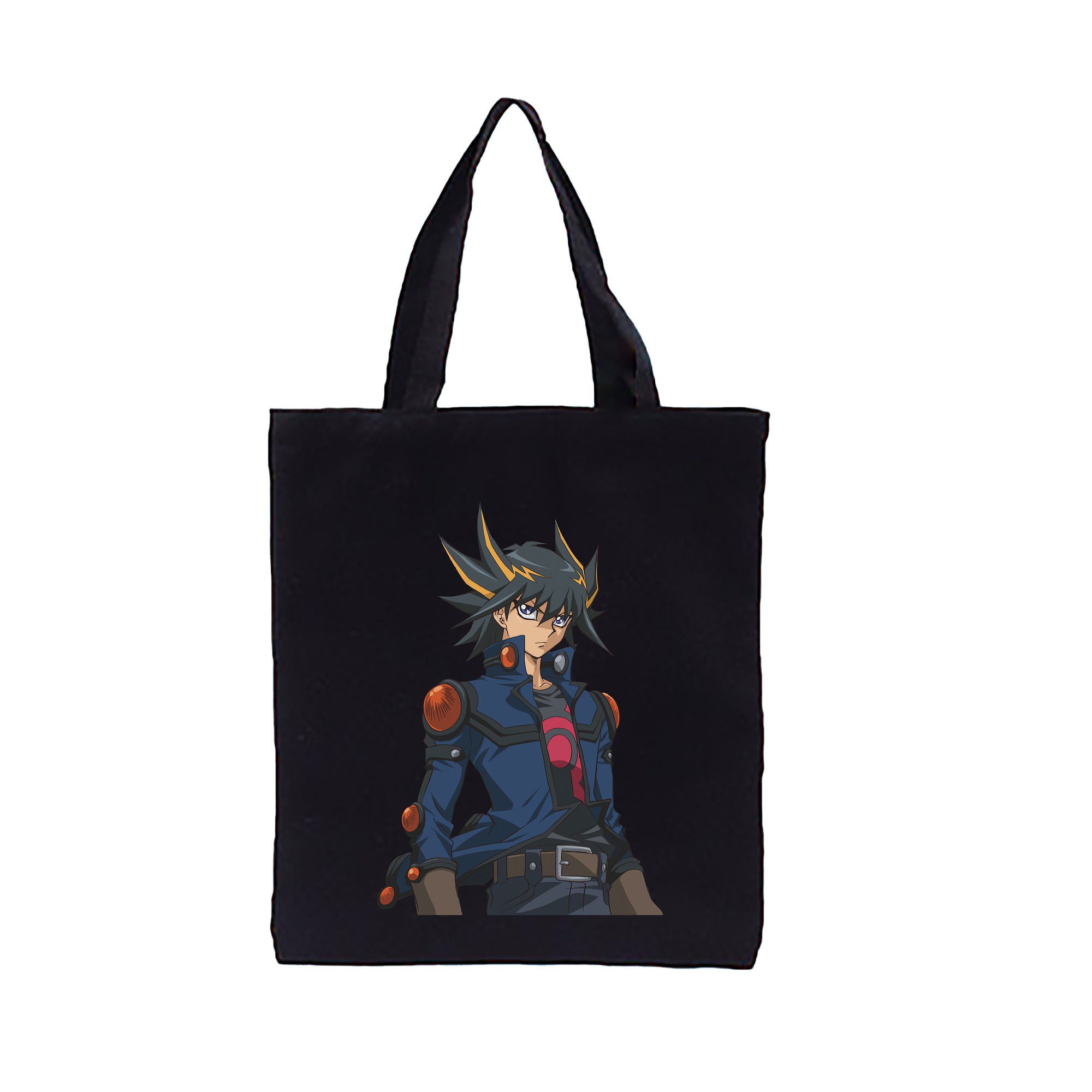 （画像用） 遊☆戯☆王 Yu-Gi-Oh! 縦型キャンバス生地手提げバッグ　トートバッグ