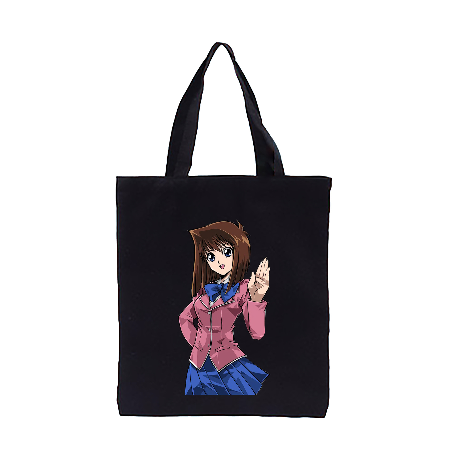 （画像用） 遊☆戯☆王 Yu-Gi-Oh! 縦型キャンバス生地手提げバッグ　トートバッグ