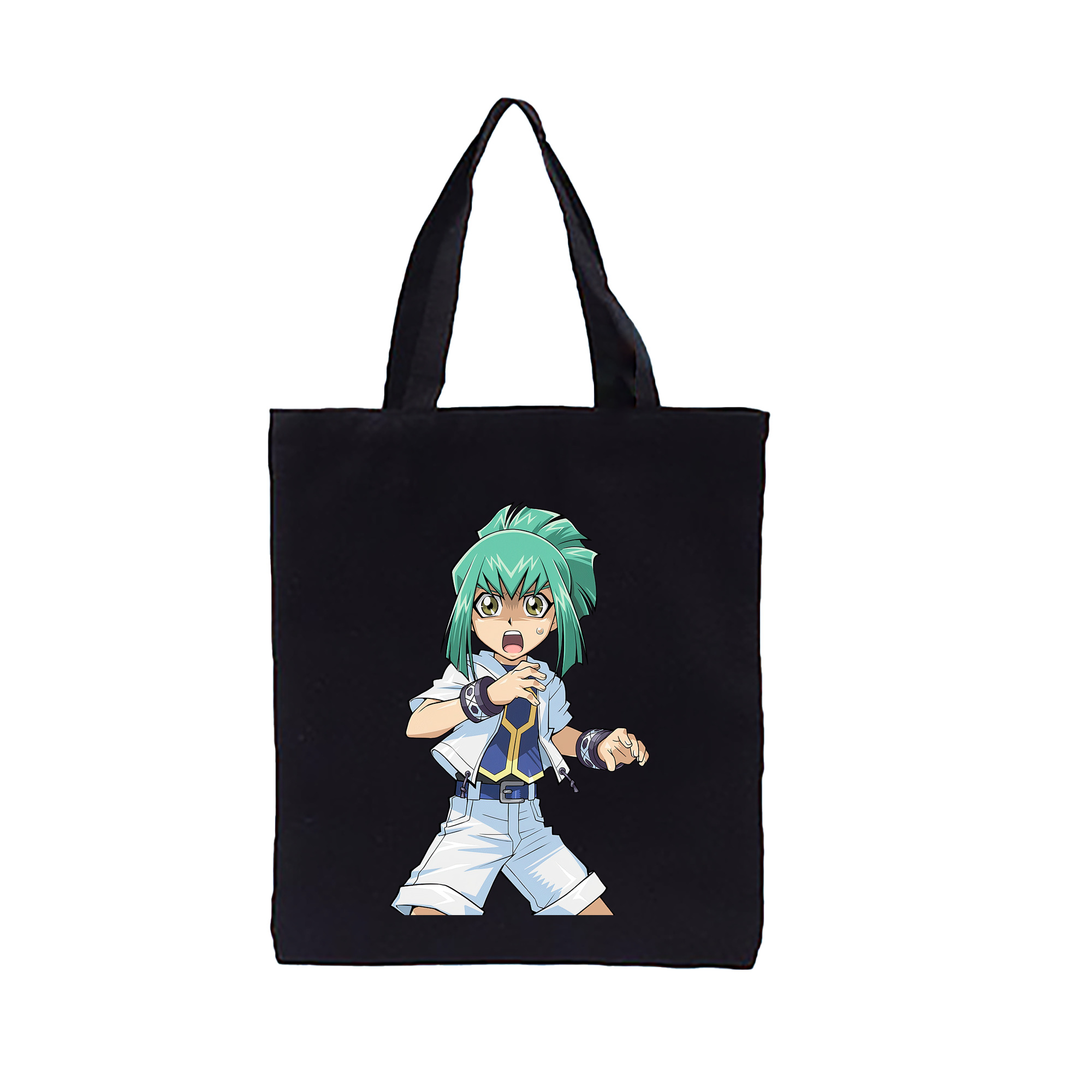 （画像用） 遊☆戯☆王 Yu-Gi-Oh! 縦型キャンバス生地手提げバッグ　トートバッグ