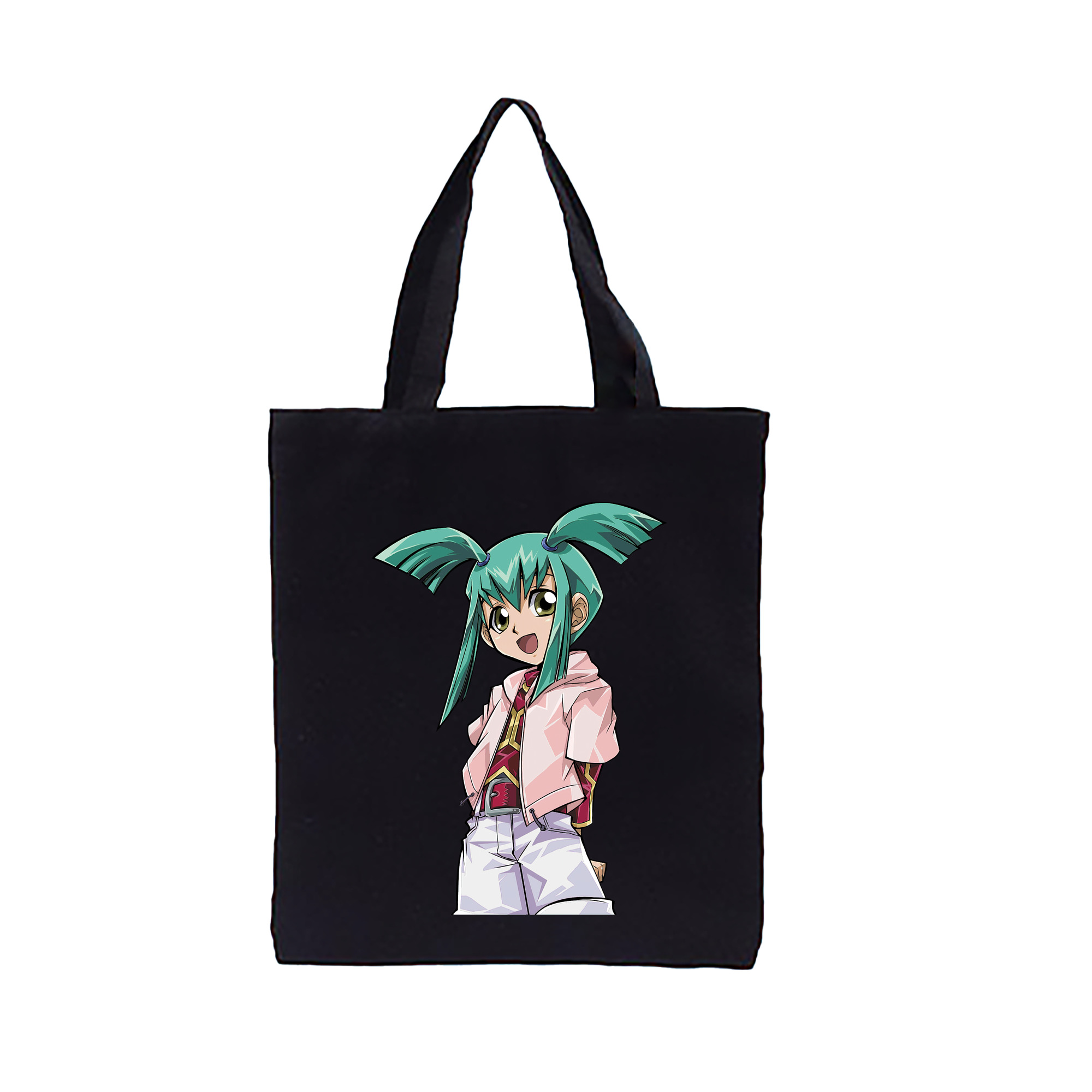 （画像用） 遊☆戯☆王 Yu-Gi-Oh! 縦型キャンバス生地手提げバッグ　トートバッグ