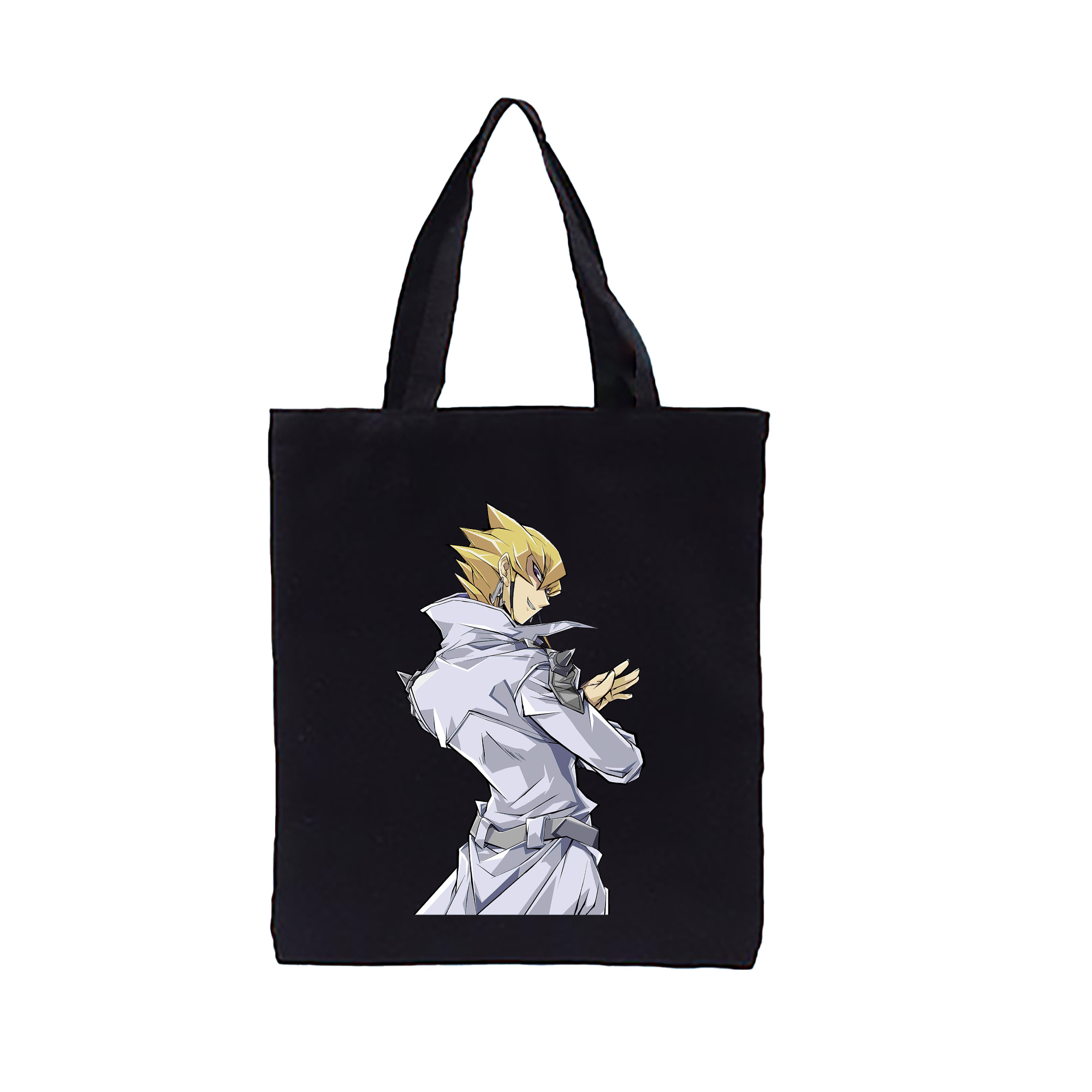（画像用） 遊☆戯☆王 Yu-Gi-Oh! 縦型キャンバス生地手提げバッグ　トートバッグ