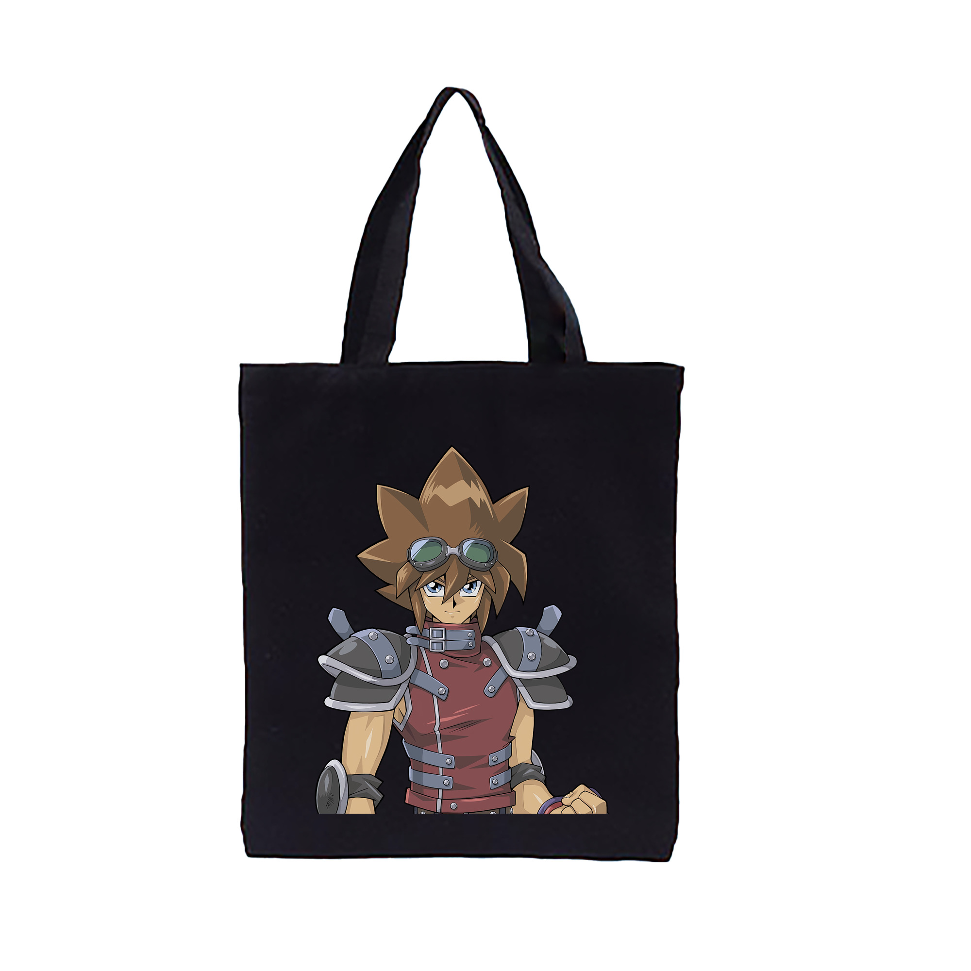 （画像用） 遊☆戯☆王 Yu-Gi-Oh! 縦型キャンバス生地手提げバッグ　トートバッグ