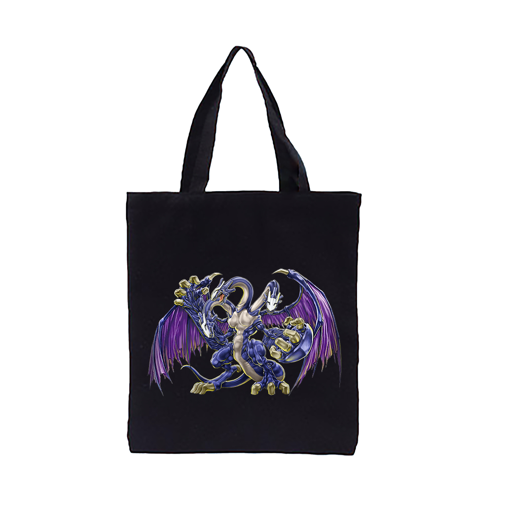 （画像用） 遊☆戯☆王 Yu-Gi-Oh! 縦型キャンバス生地手提げバッグ　トートバッグ