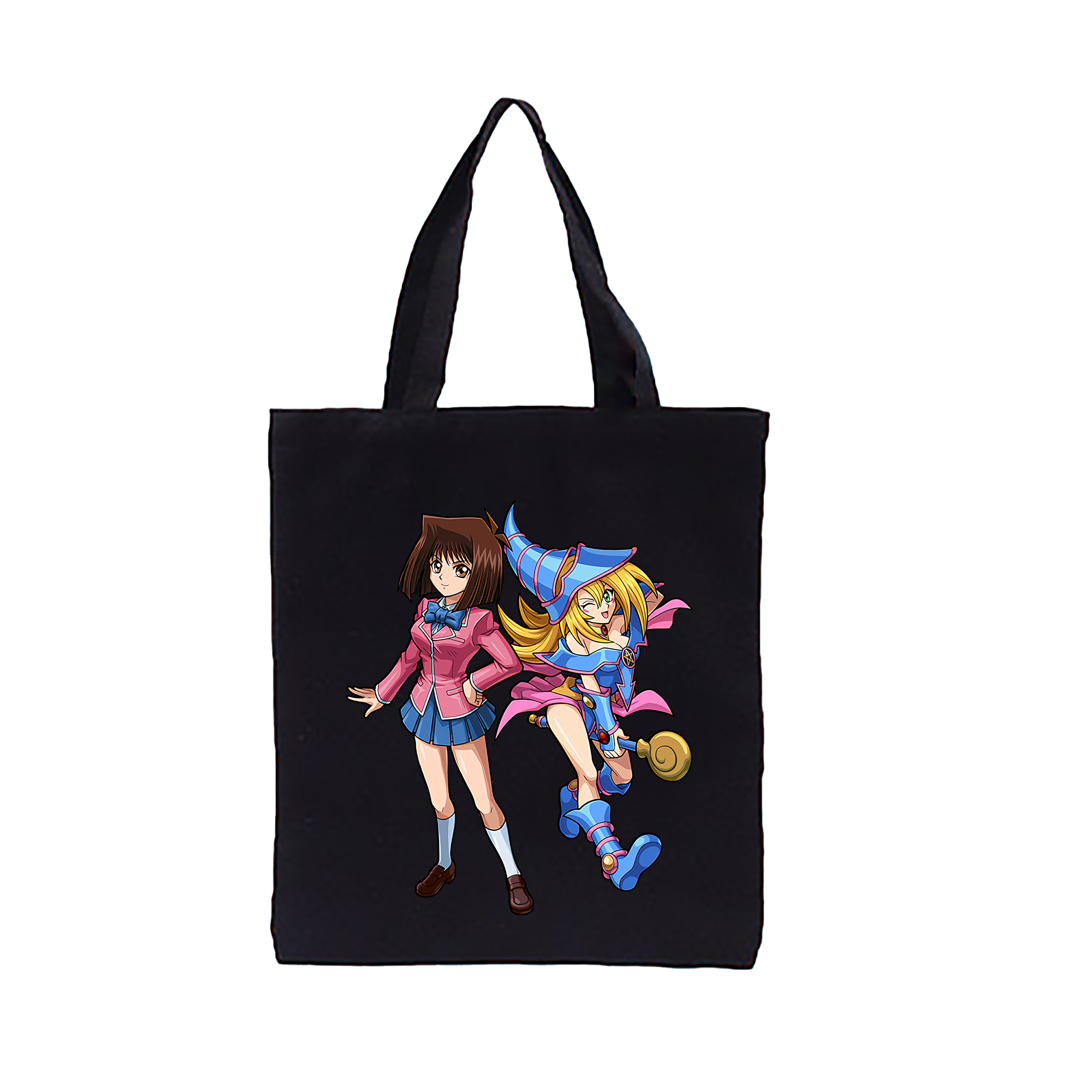 （画像用） 遊☆戯☆王 Yu-Gi-Oh! 縦型キャンバス生地手提げバッグ　トートバッグ