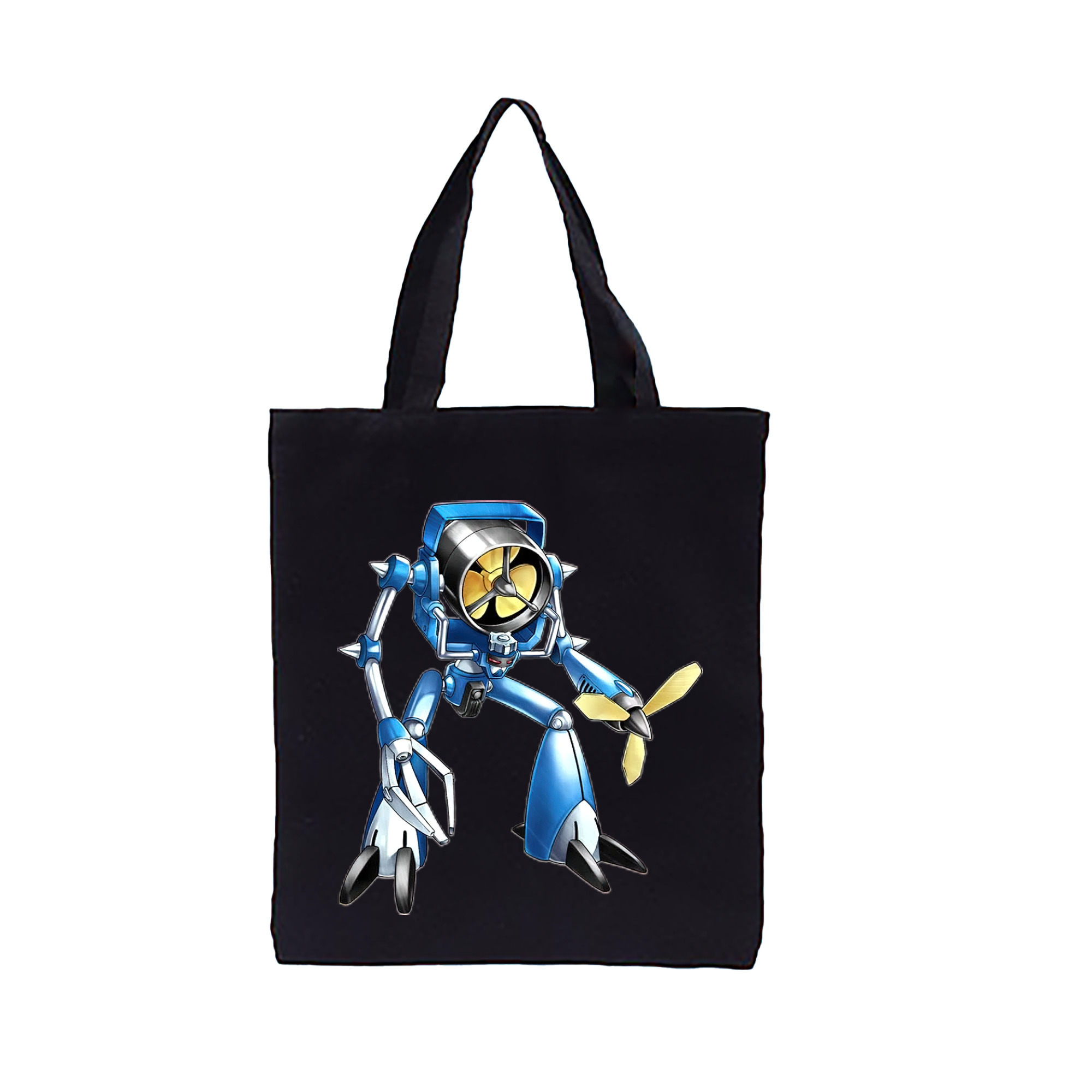 （画像用） 遊☆戯☆王 Yu-Gi-Oh! 縦型キャンバス生地手提げバッグ　トートバッグ