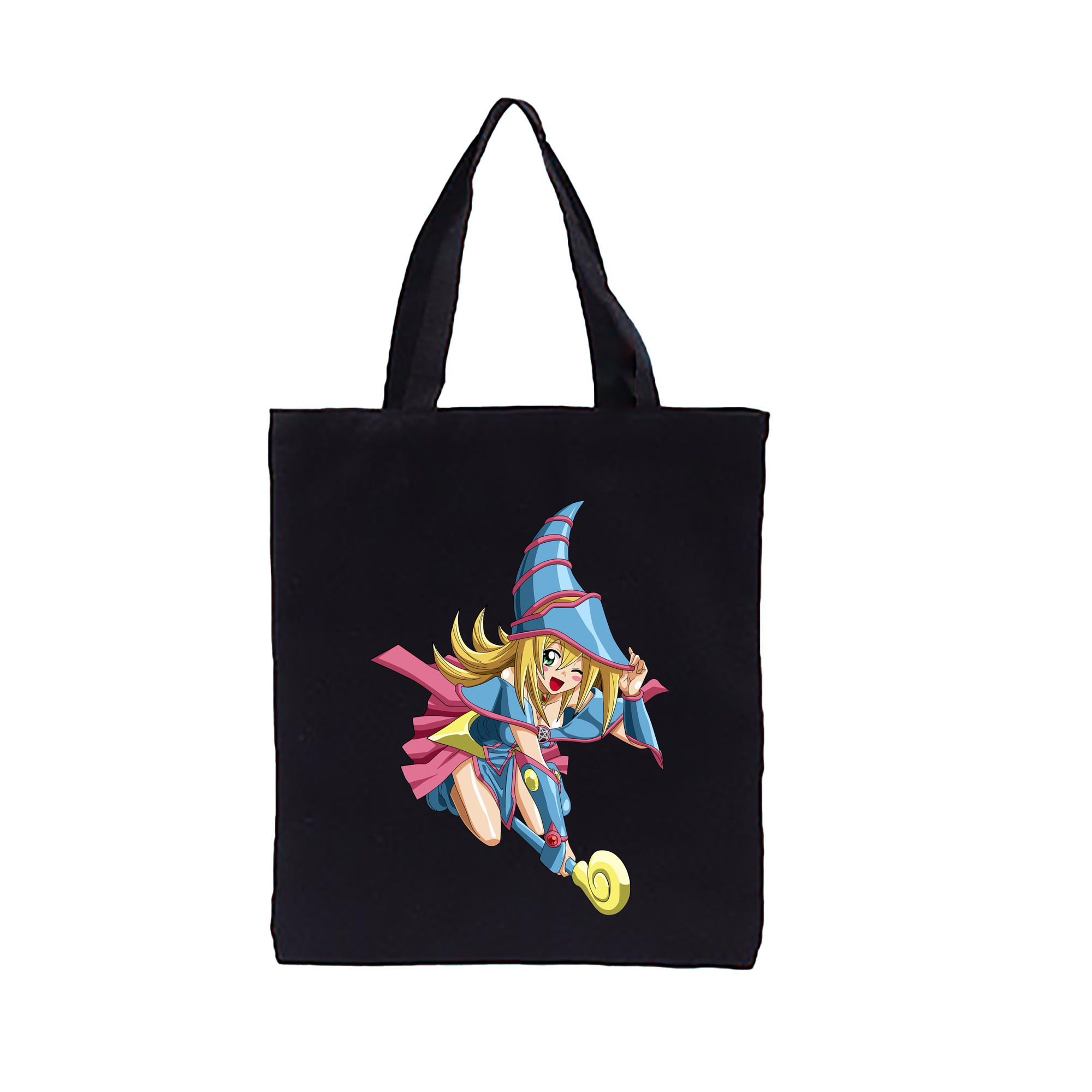 （画像用） 遊☆戯☆王 Yu-Gi-Oh! 縦型キャンバス生地手提げバッグ　トートバッグ