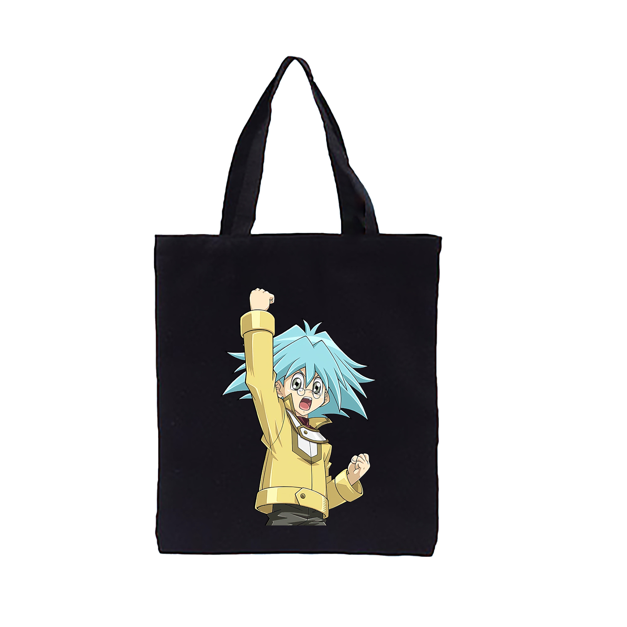 （画像用） 遊☆戯☆王 Yu-Gi-Oh! 縦型キャンバス生地手提げバッグ　トートバッグ