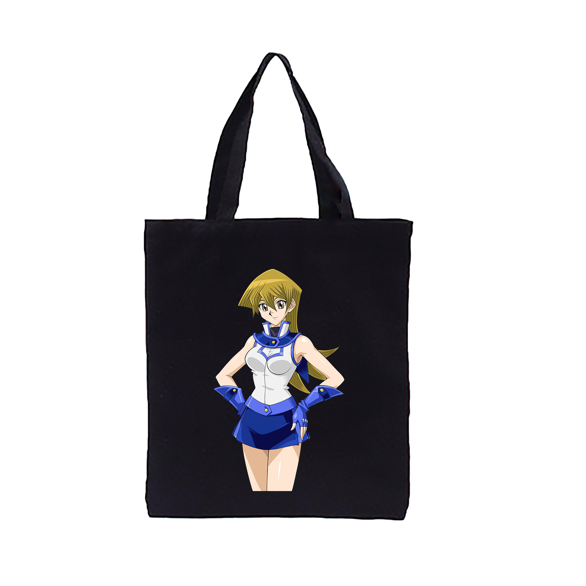 （画像用） 遊☆戯☆王 Yu-Gi-Oh! 縦型キャンバス生地手提げバッグ　トートバッグ