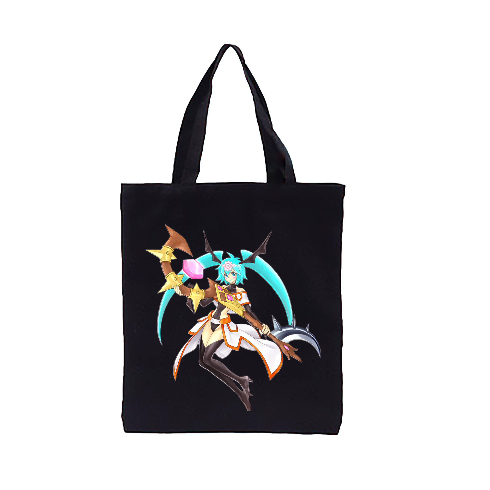 （画像用） 遊☆戯☆王 Yu-Gi-Oh! 縦型キャンバス生地手提げバッグ　トートバッグ