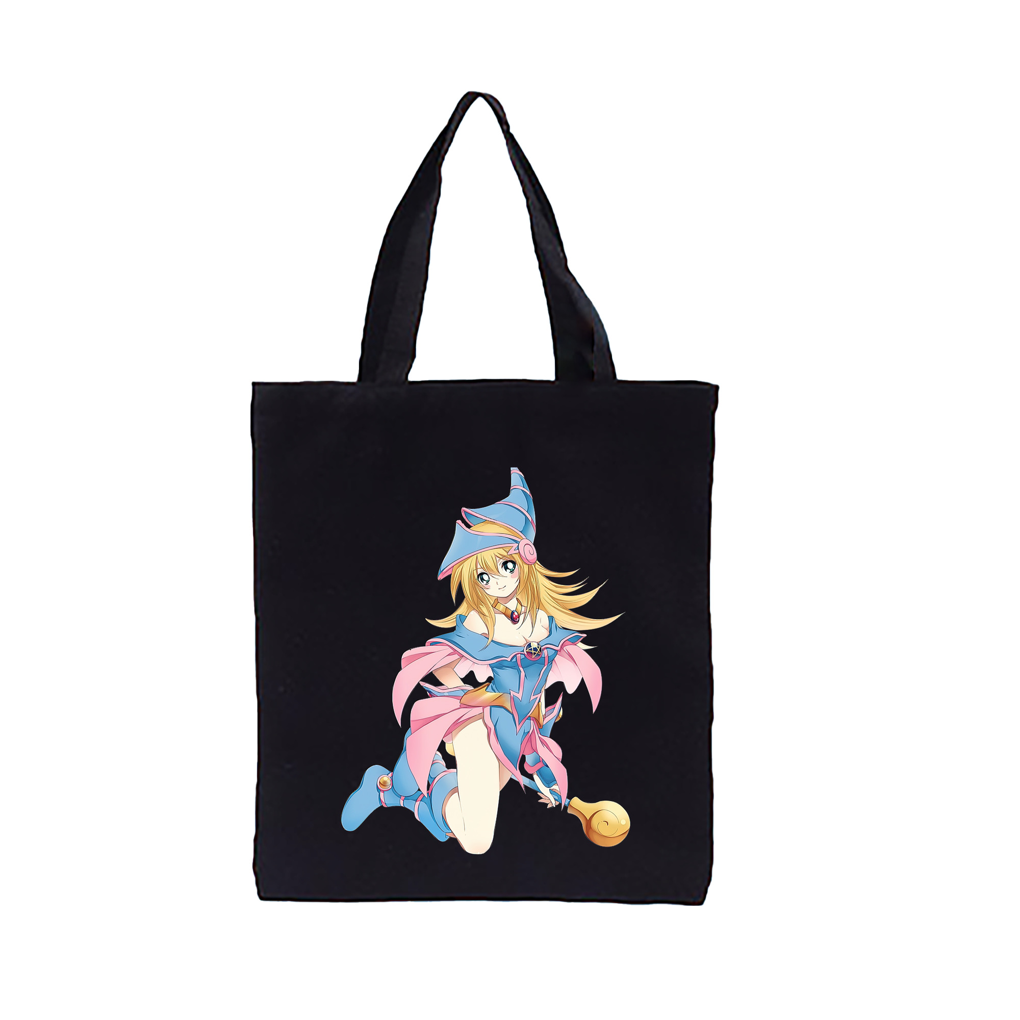 （画像用） 遊☆戯☆王 Yu-Gi-Oh! 縦型キャンバス生地手提げバッグ　トートバッグ
