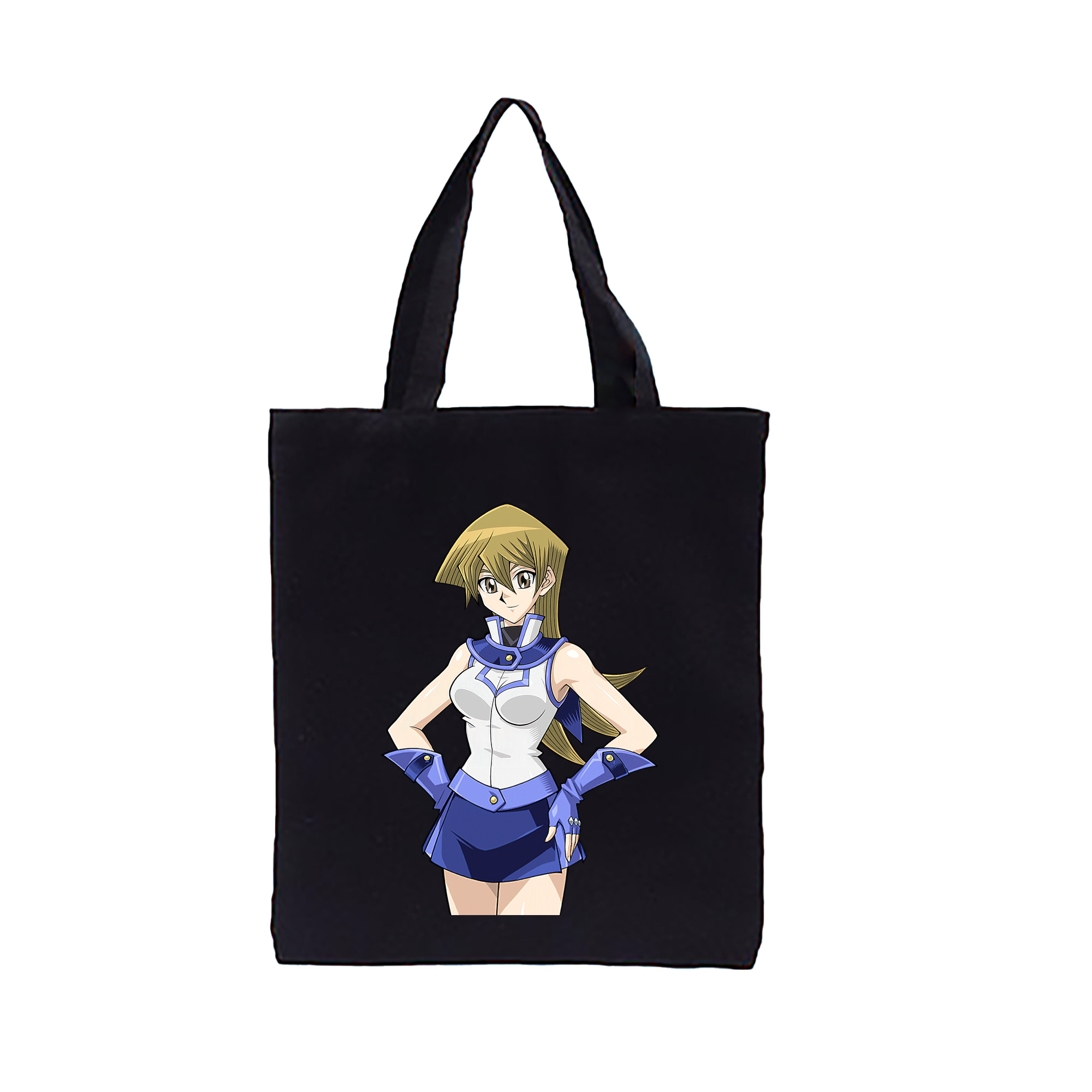 （画像用） 遊☆戯☆王 Yu-Gi-Oh! 縦型キャンバス生地手提げバッグ　トートバッグ