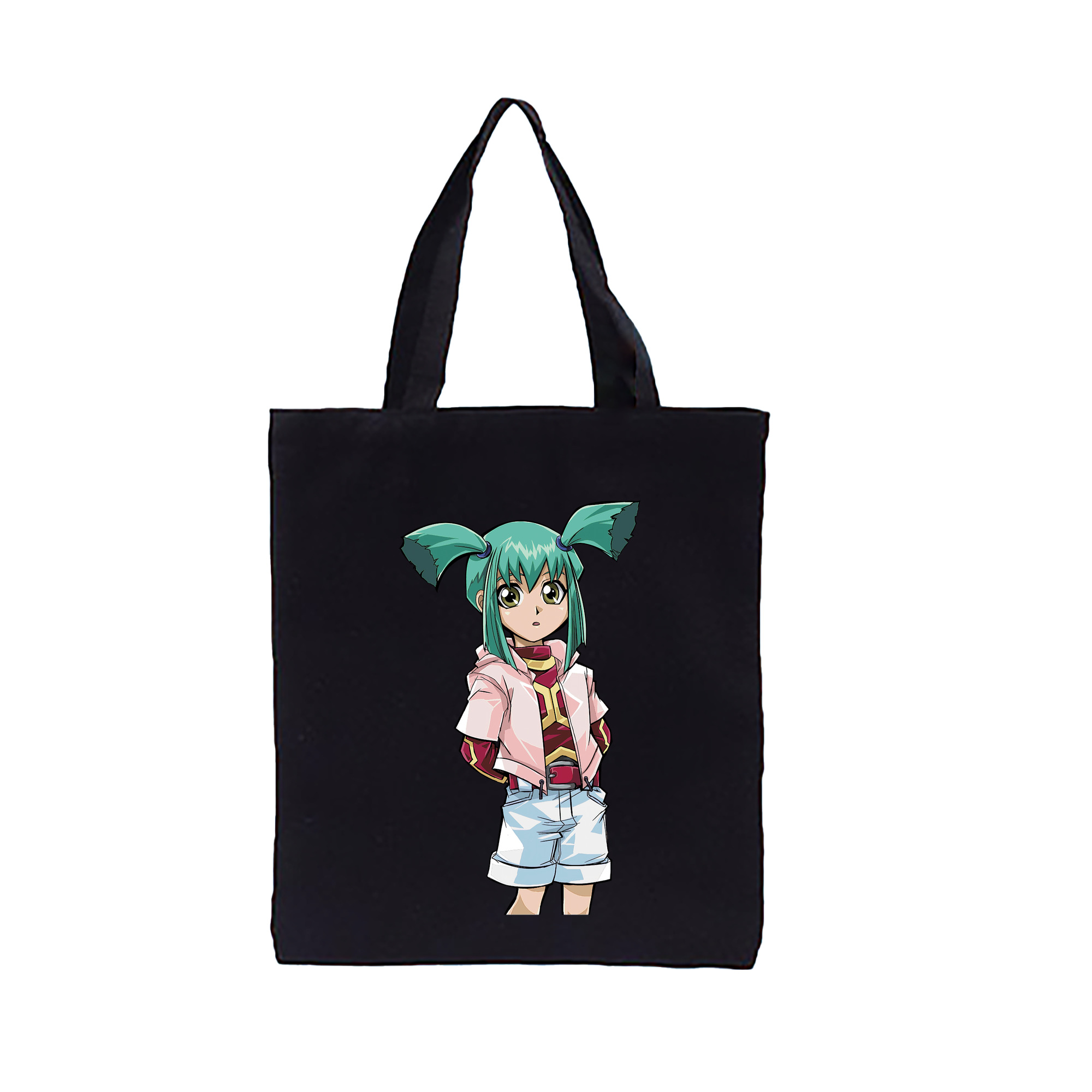 （画像用） 遊☆戯☆王 Yu-Gi-Oh! 縦型キャンバス生地手提げバッグ　トートバッグ