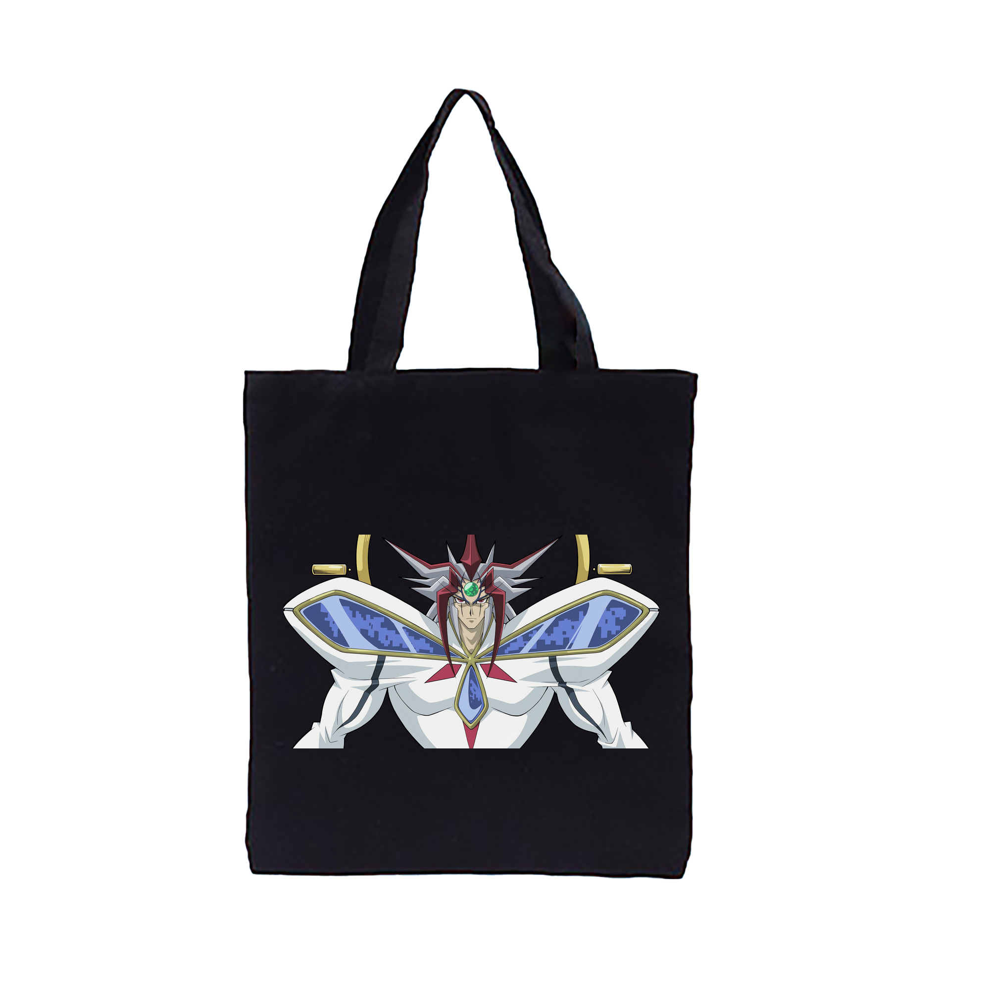 （画像用） 遊☆戯☆王 Yu-Gi-Oh! 縦型キャンバス生地手提げバッグ　トートバッグ