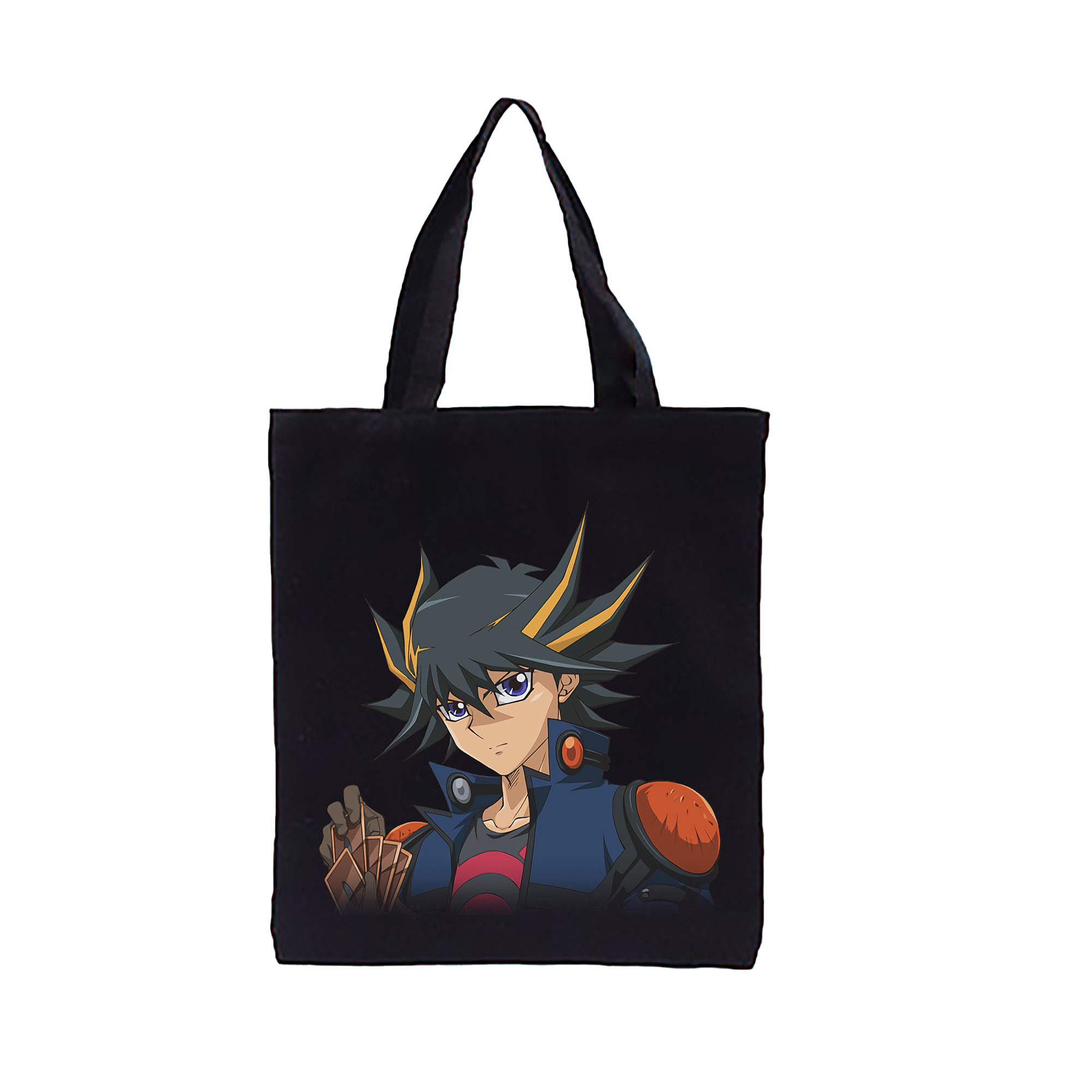 （画像用） 遊☆戯☆王 Yu-Gi-Oh! 縦型キャンバス生地手提げバッグ　トートバッグ