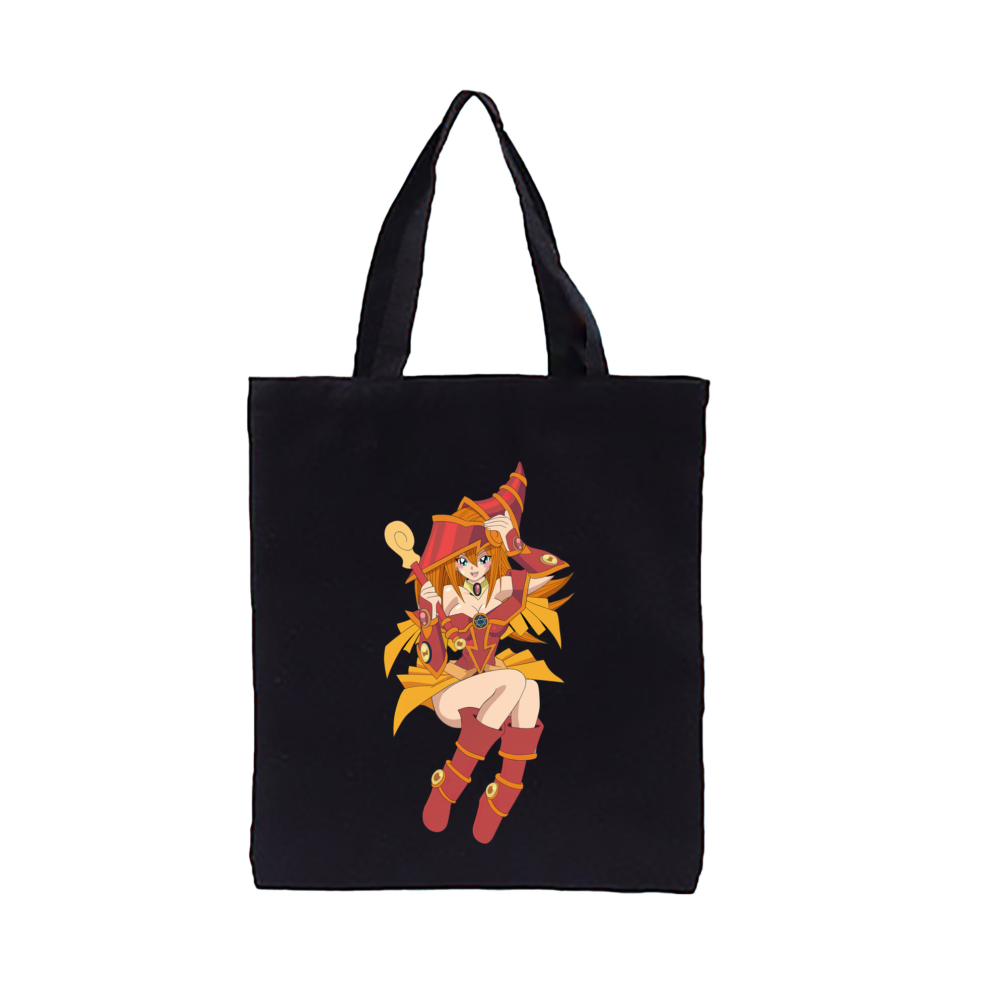 （画像用） 遊☆戯☆王 Yu-Gi-Oh! 縦型キャンバス生地手提げバッグ　トートバッグ