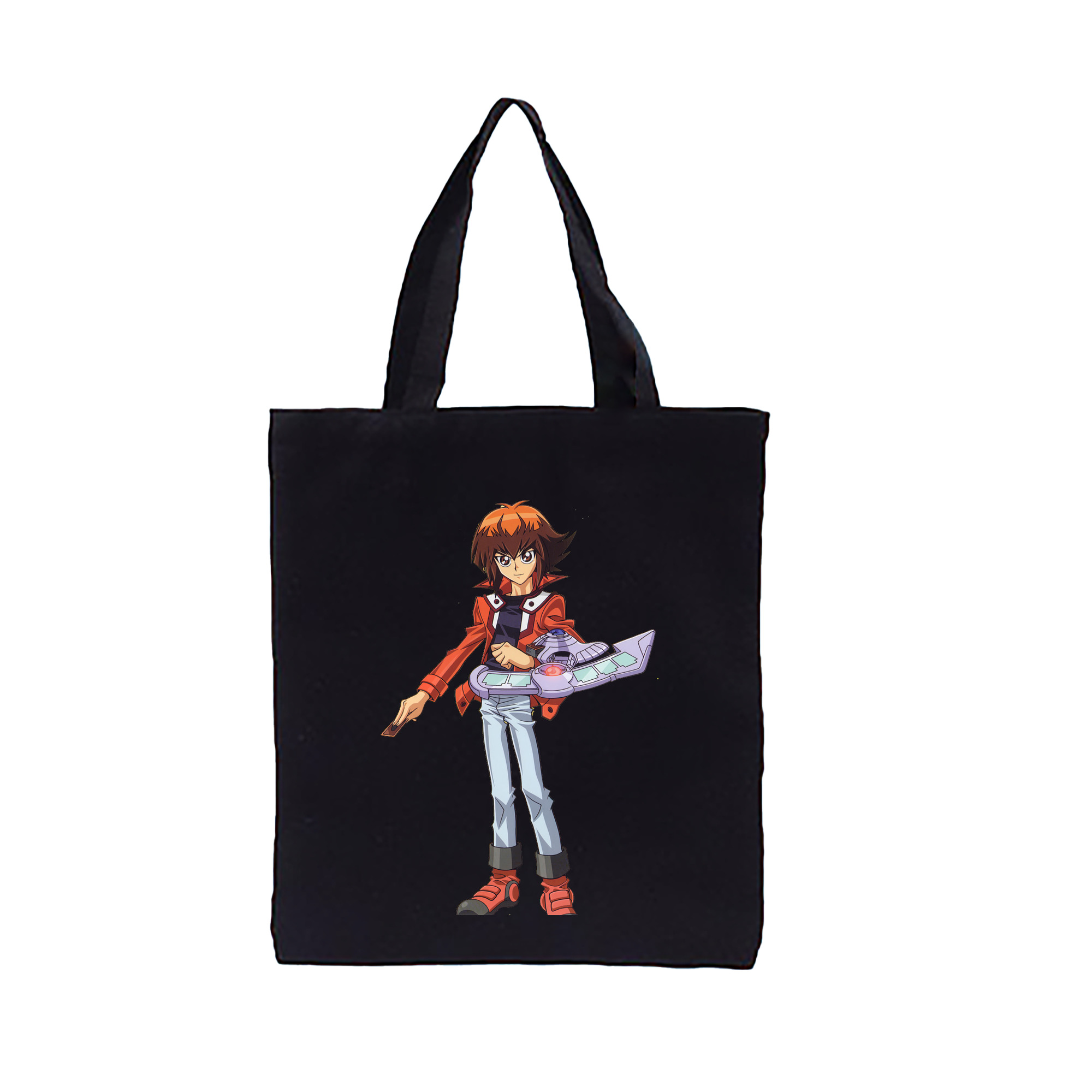 （画像用） 遊☆戯☆王 Yu-Gi-Oh! 縦型キャンバス生地手提げバッグ　トートバッグ