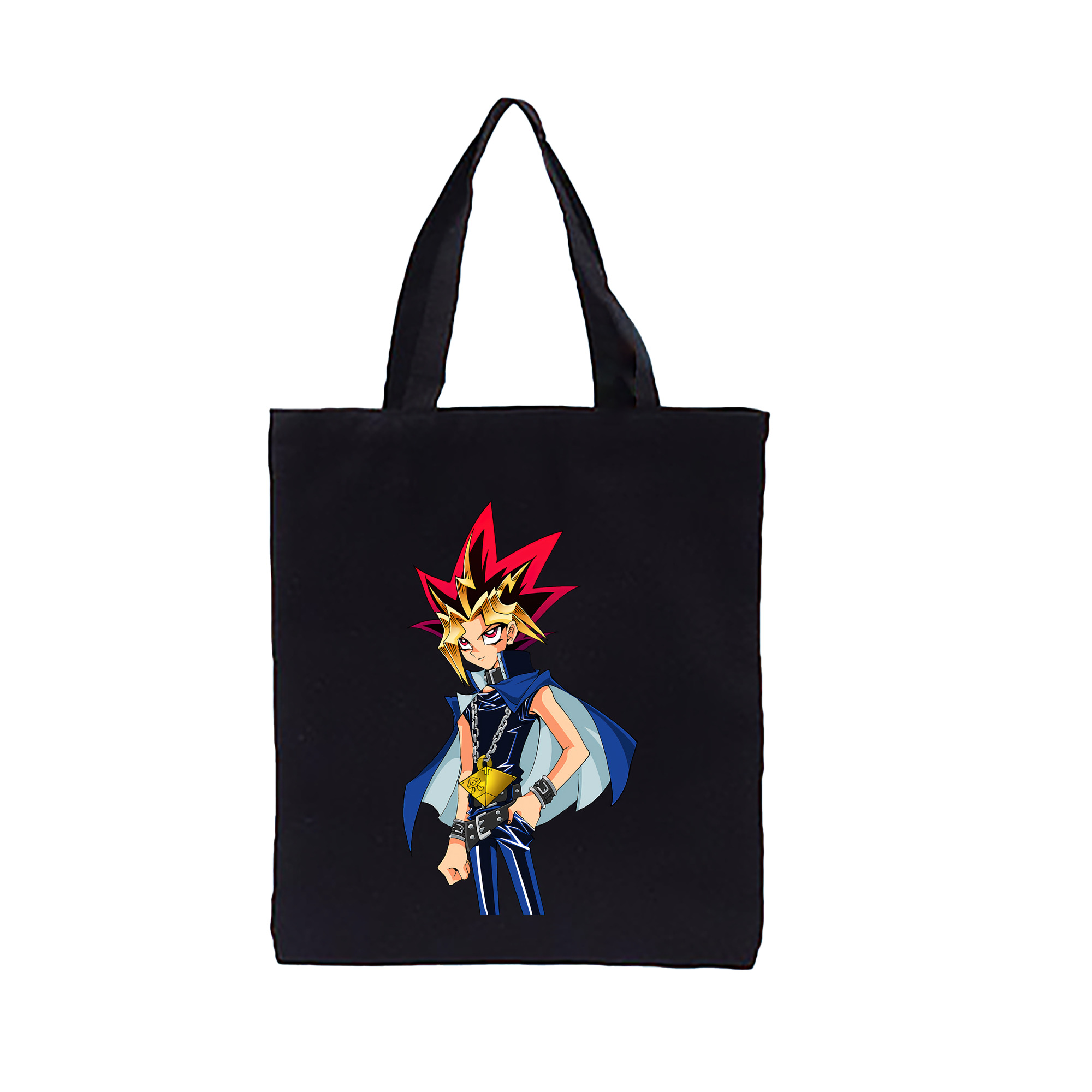 （画像用） 遊☆戯☆王 Yu-Gi-Oh! 縦型キャンバス生地手提げバッグ　トートバッグ