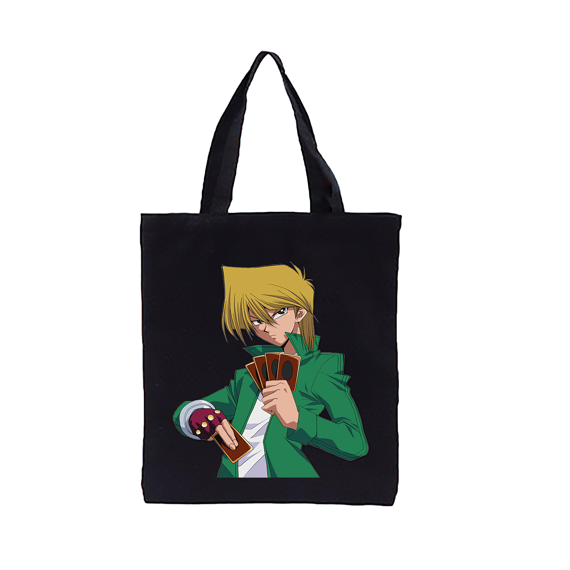 （画像用） 遊☆戯☆王 Yu-Gi-Oh! 縦型キャンバス生地手提げバッグ　トートバッグ