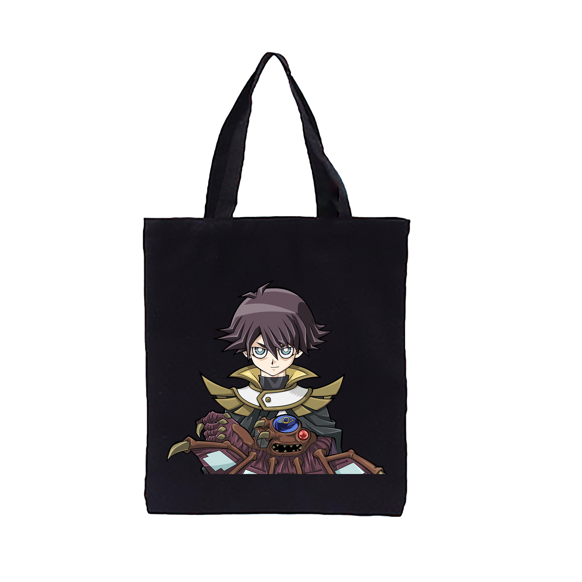 （画像用） 遊☆戯☆王 Yu-Gi-Oh! 縦型キャンバス生地手提げバッグ　トートバッグ