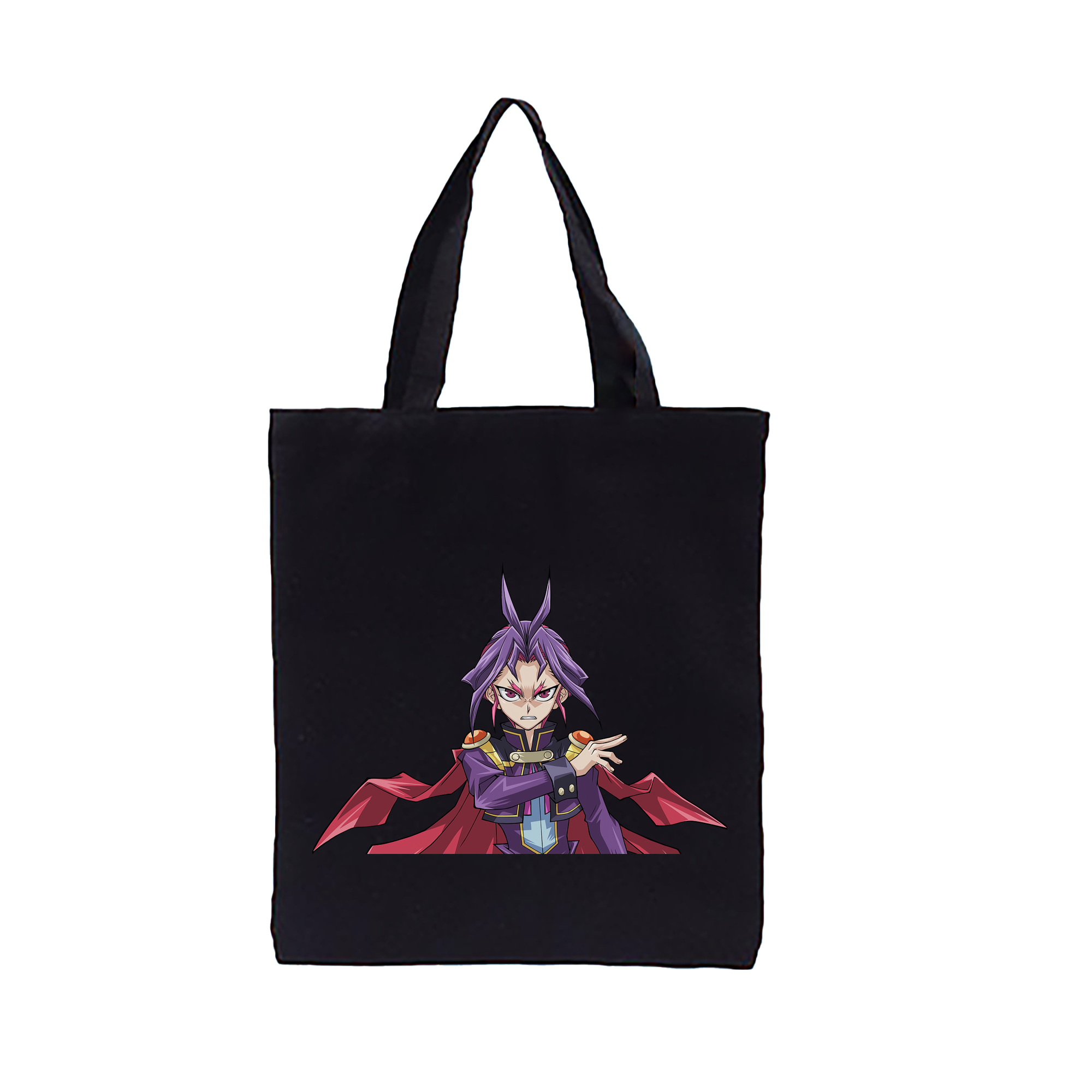 （画像用） 遊☆戯☆王 Yu-Gi-Oh! 縦型キャンバス生地手提げバッグ　トートバッグ