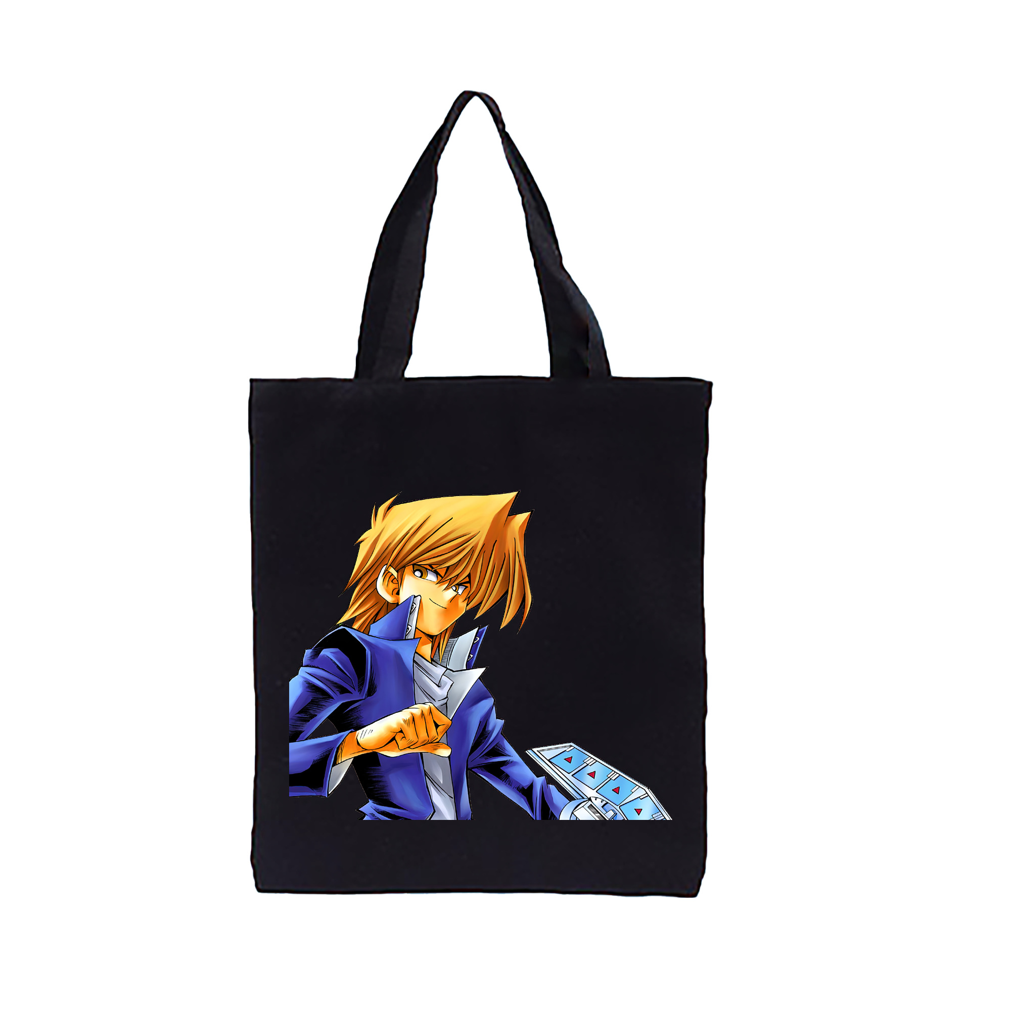 （画像用） 遊☆戯☆王 Yu-Gi-Oh! 縦型キャンバス生地手提げバッグ　トートバッグ