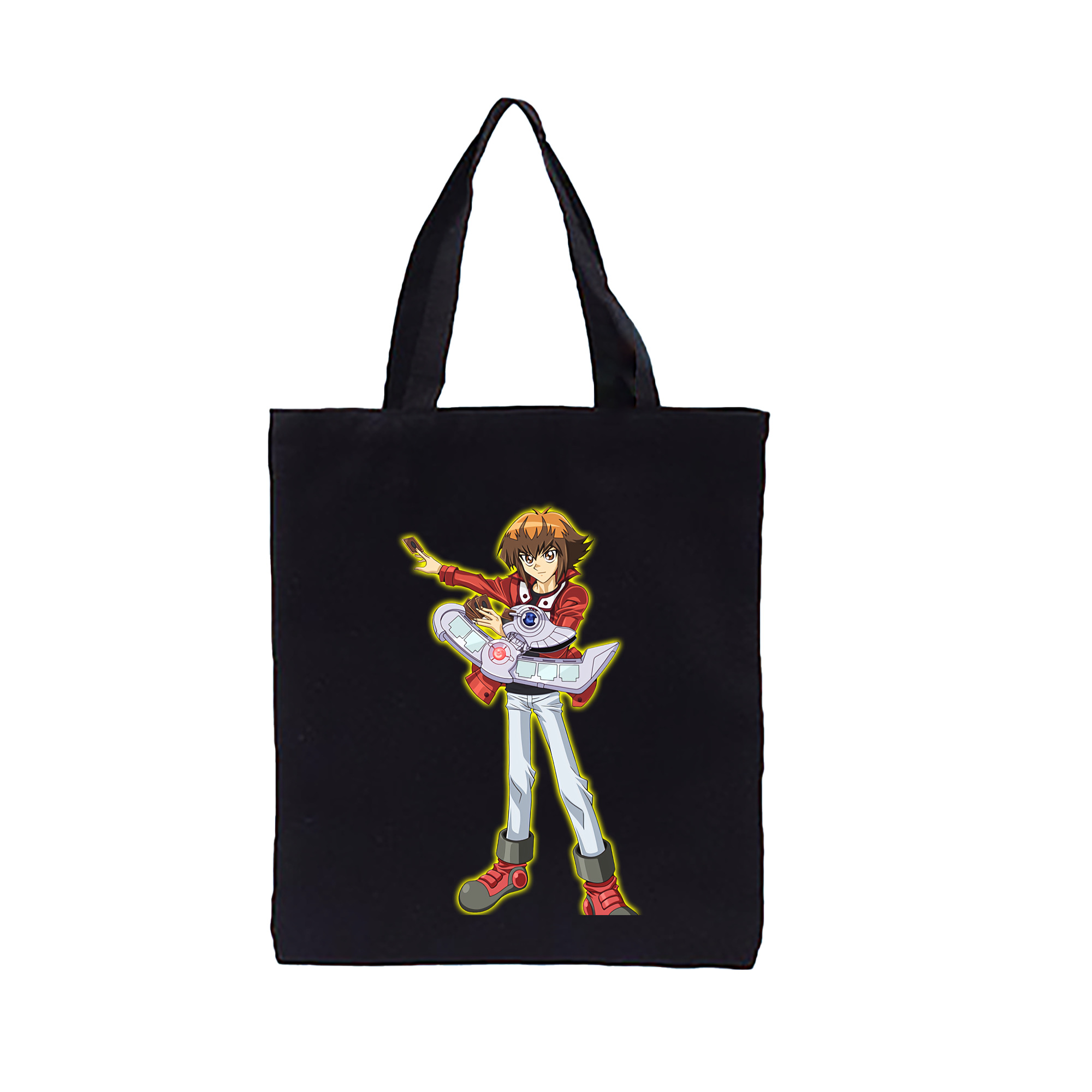 （画像用） 遊☆戯☆王 Yu-Gi-Oh! 縦型キャンバス生地手提げバッグ　トートバッグ