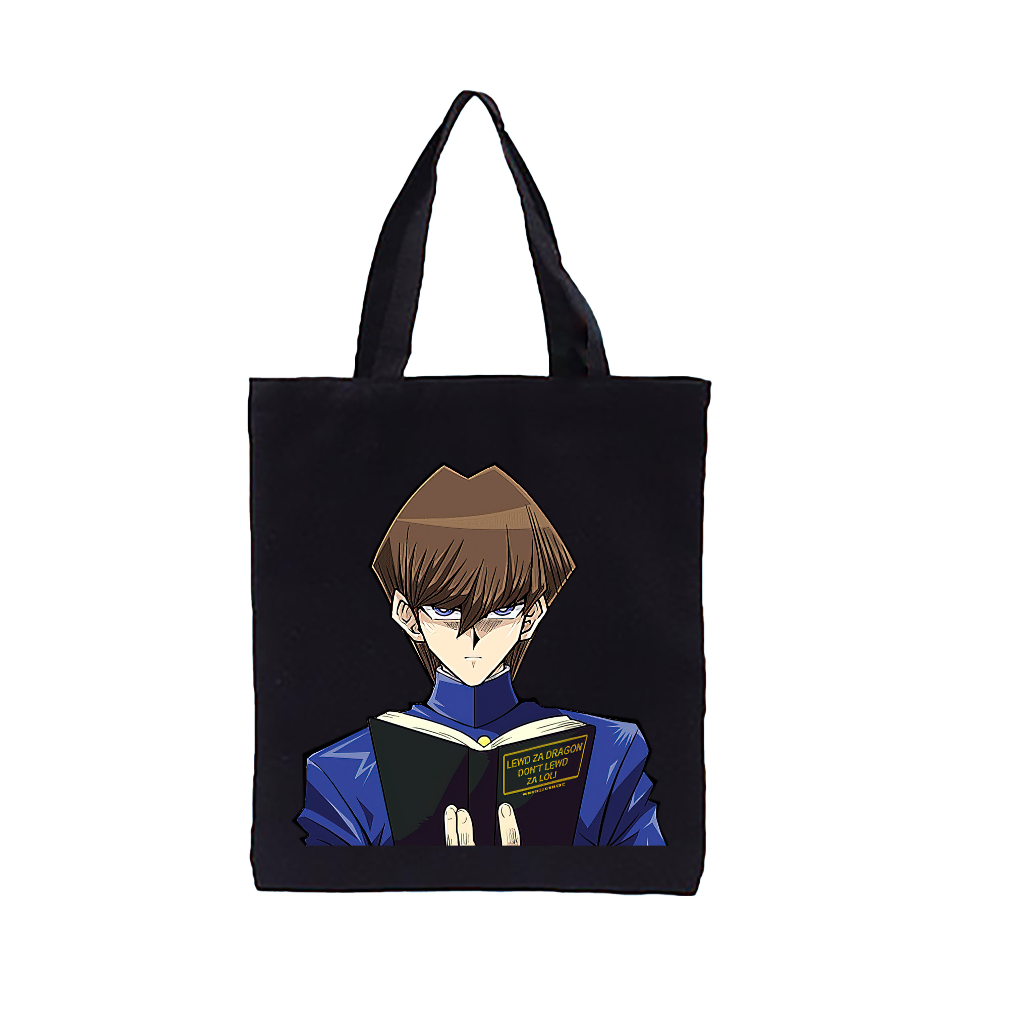 （画像用） 遊☆戯☆王 Yu-Gi-Oh! 縦型キャンバス生地手提げバッグ　トートバッグ