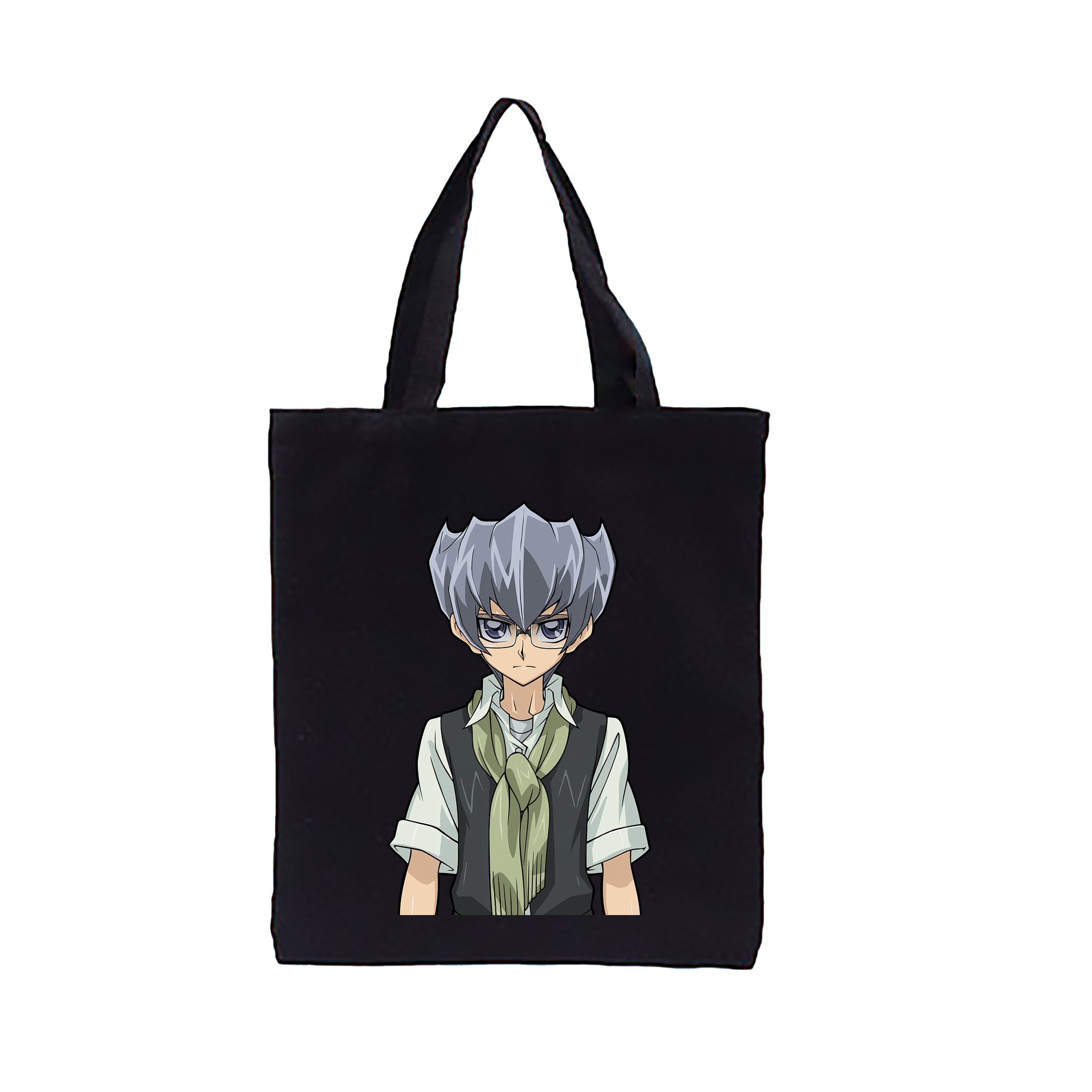 （画像用） 遊☆戯☆王 Yu-Gi-Oh! 縦型キャンバス生地手提げバッグ　トートバッグ