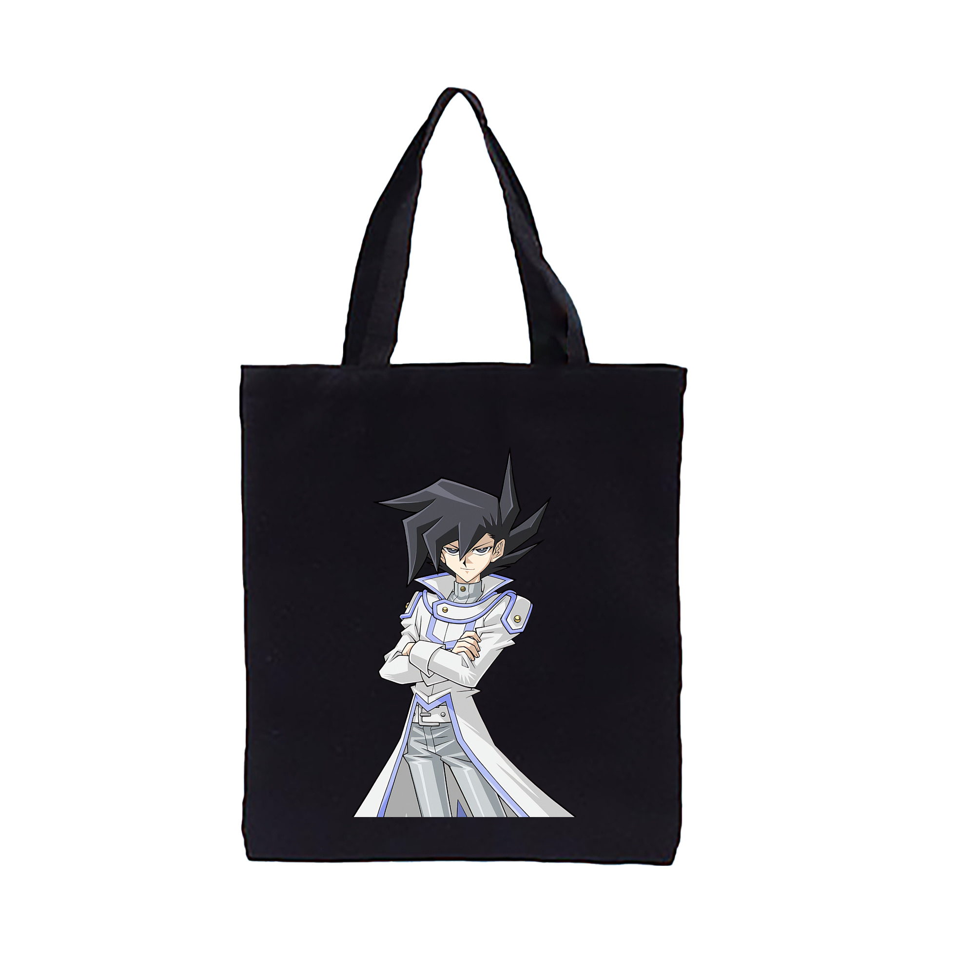 （画像用） 遊☆戯☆王 Yu-Gi-Oh! 縦型キャンバス生地手提げバッグ　トートバッグ