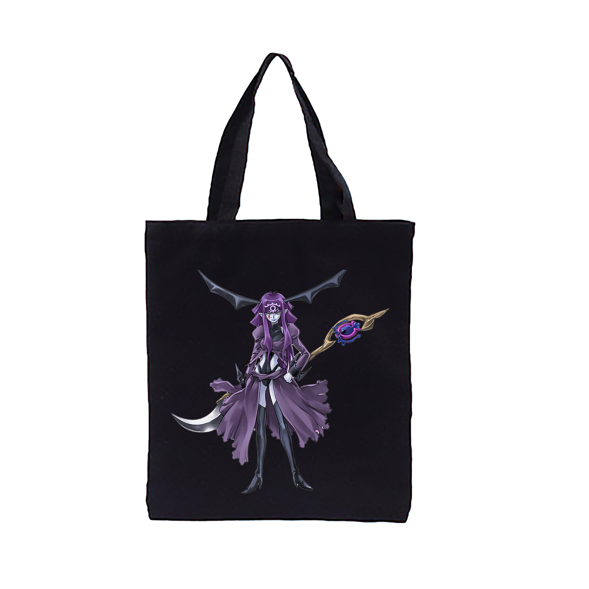 （画像用） 遊☆戯☆王 Yu-Gi-Oh! 縦型キャンバス生地手提げバッグ　トートバッグ