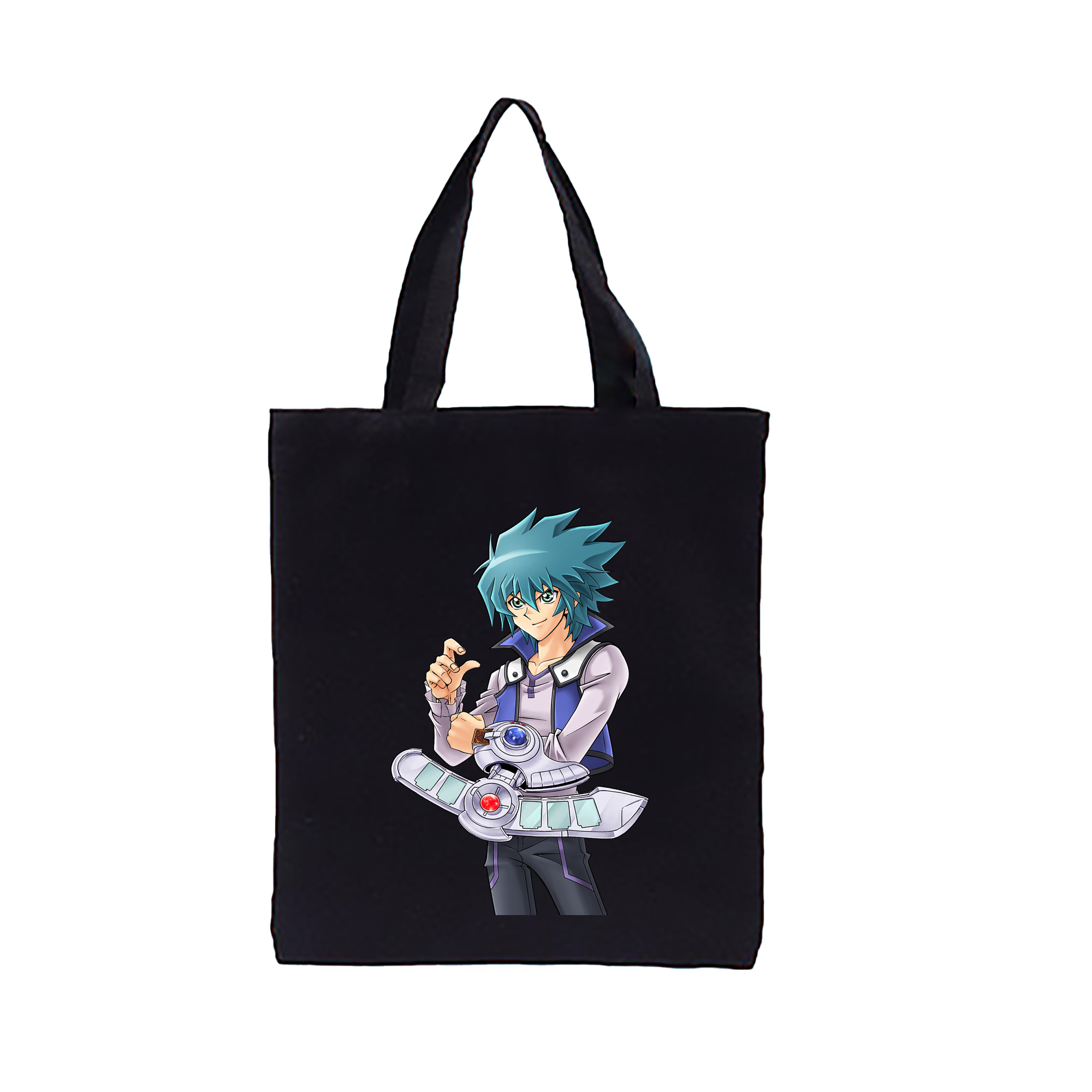 （画像用） 遊☆戯☆王 Yu-Gi-Oh! 縦型キャンバス生地手提げバッグ　トートバッグ