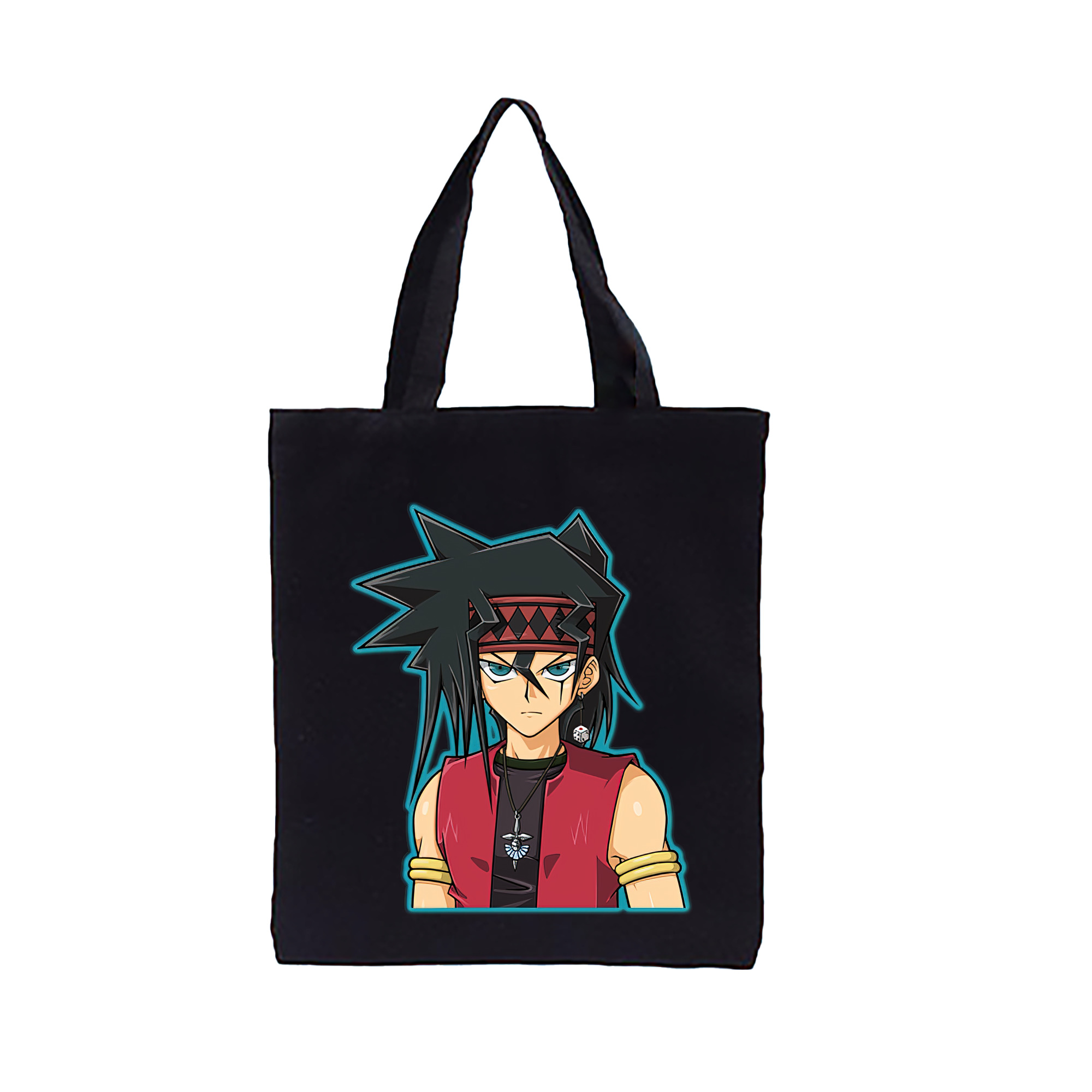 （画像用） 遊☆戯☆王 Yu-Gi-Oh! 縦型キャンバス生地手提げバッグ　トートバッグ
