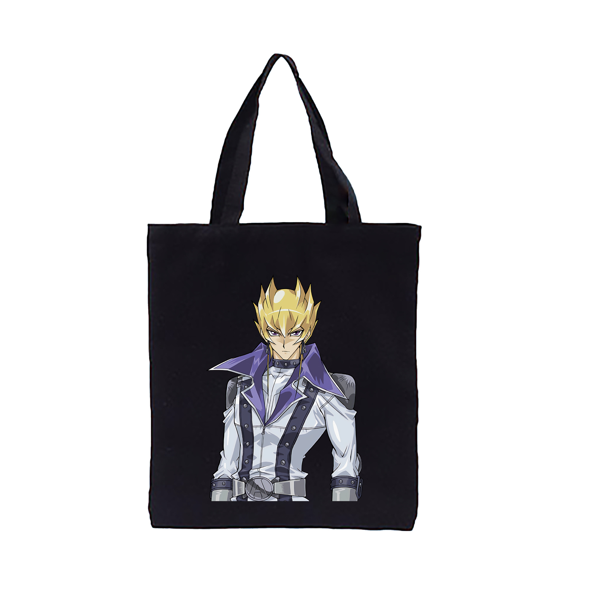 （画像用） 遊☆戯☆王 Yu-Gi-Oh! 縦型キャンバス生地手提げバッグ　トートバッグ