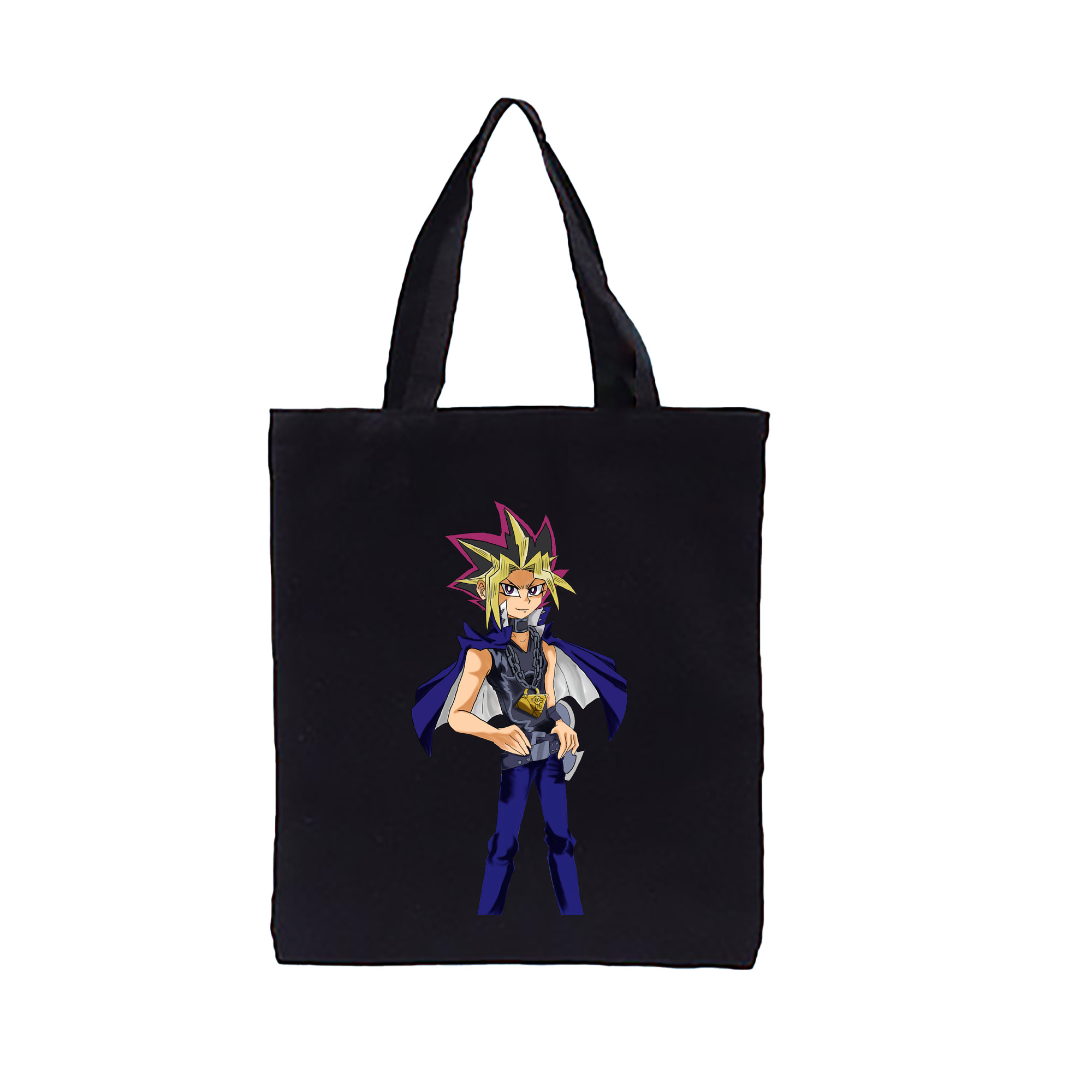 （画像用） 遊☆戯☆王 Yu-Gi-Oh! 縦型キャンバス生地手提げバッグ　トートバッグ