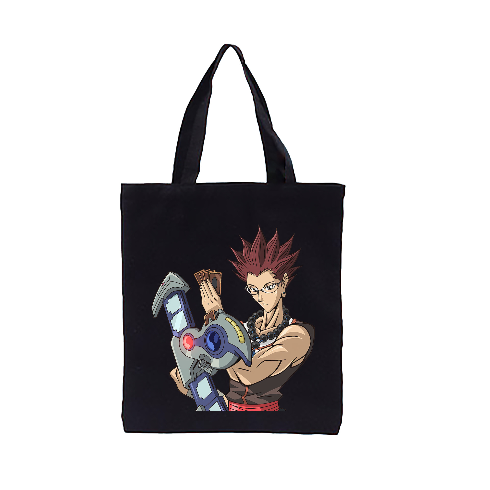 （画像用） 遊☆戯☆王 Yu-Gi-Oh! 縦型キャンバス生地手提げバッグ　トートバッグ