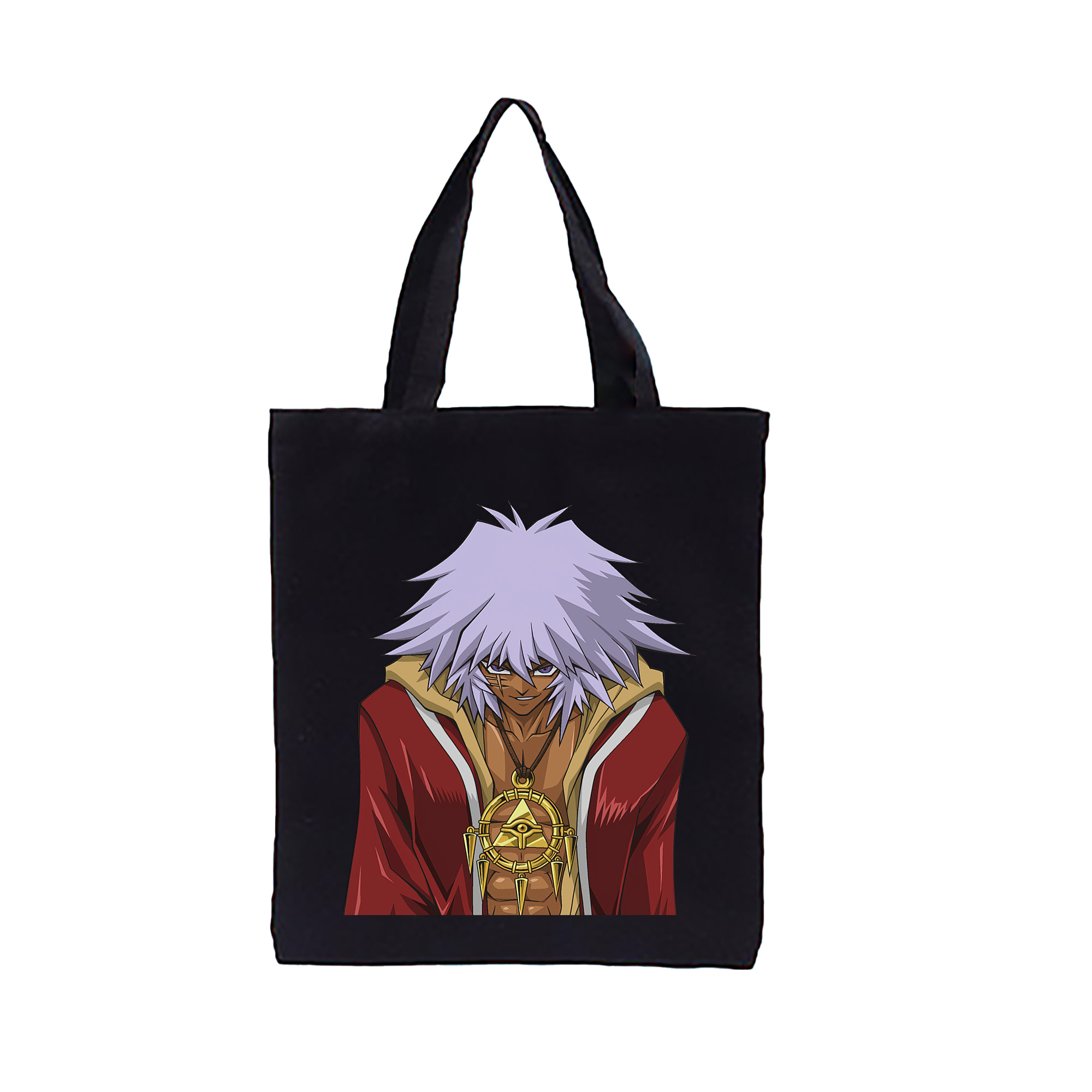 （画像用） 遊☆戯☆王 Yu-Gi-Oh! 縦型キャンバス生地手提げバッグ　トートバッグ