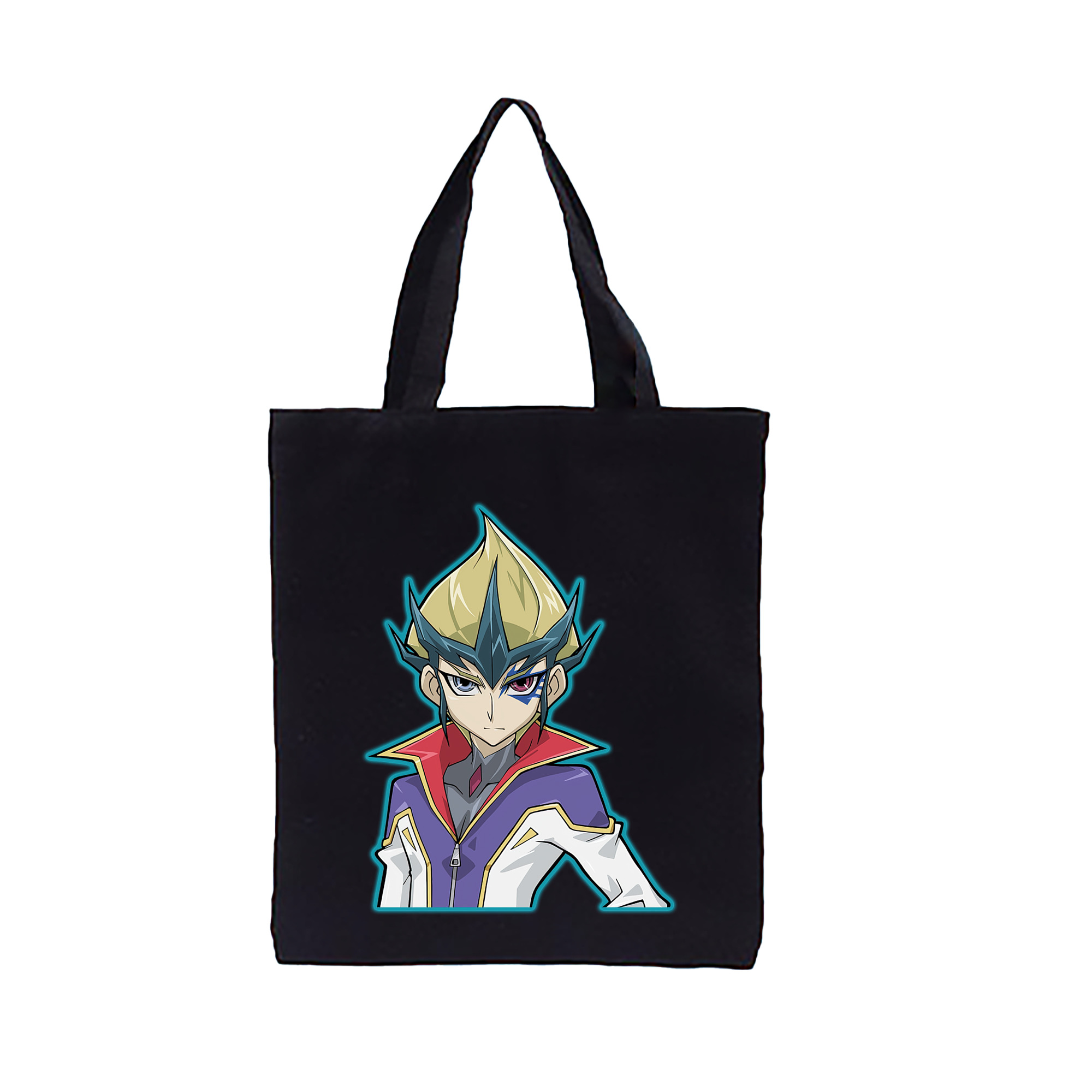 （画像用） 遊☆戯☆王 Yu-Gi-Oh! 縦型キャンバス生地手提げバッグ　トートバッグ